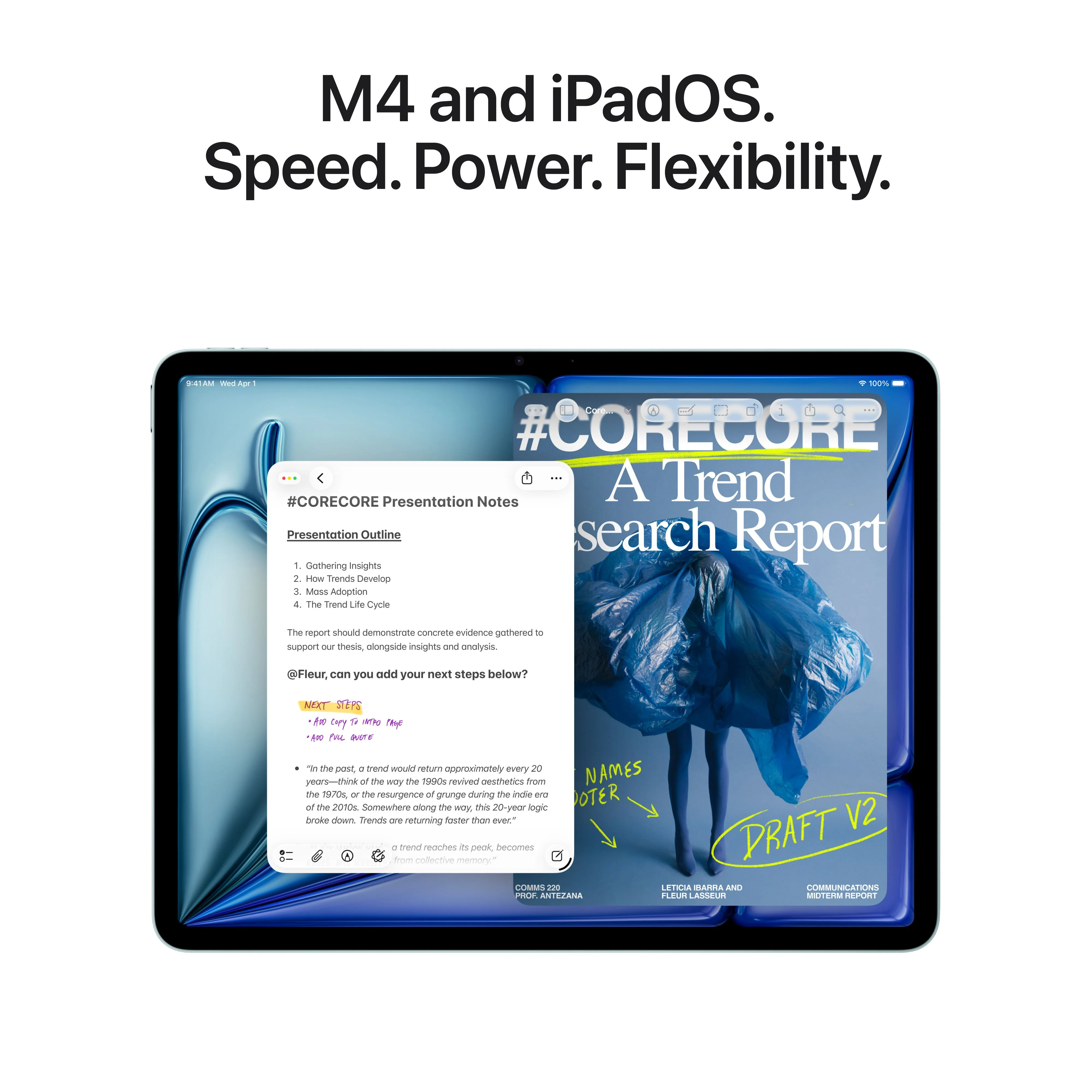 11-inch iPad Air Wi-Fi 512 GB - Paars (M4) - Image 4