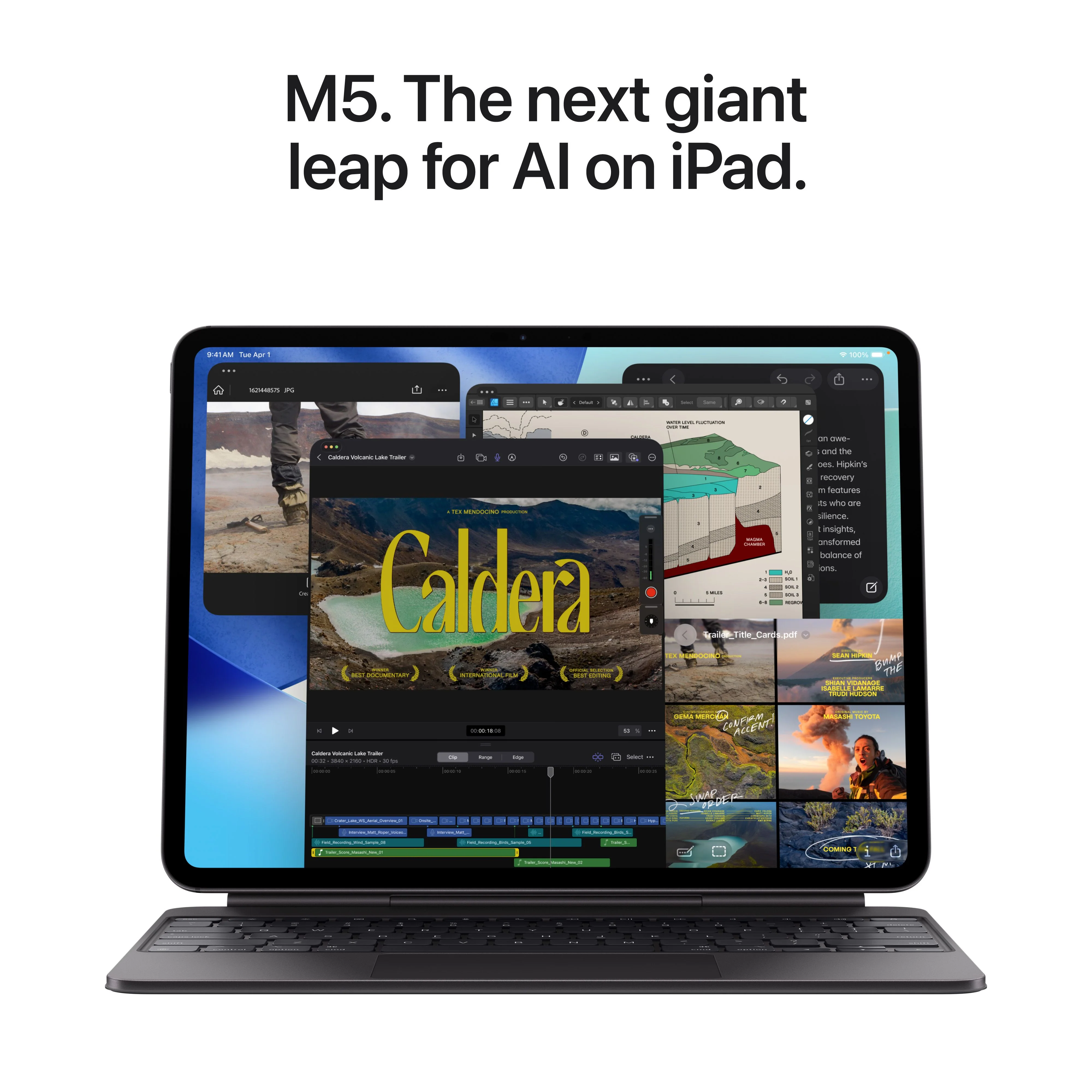 11‑inch iPad Pro Wi-Fi 1 TB Glas met nanotextuur - Zilver (M5) - Image 4
