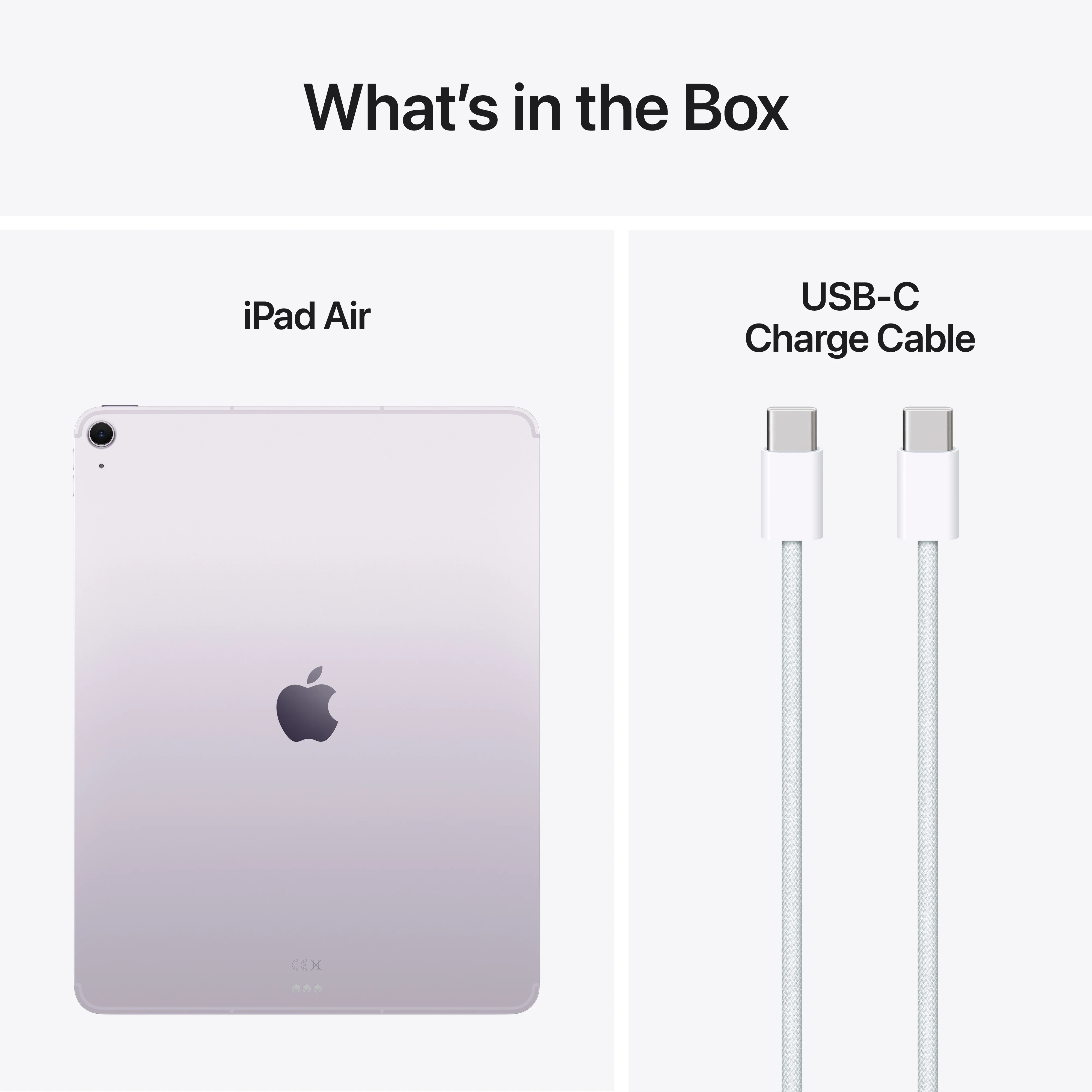 EOL 13-inch iPad Air Wi-Fi + Cellular 128 GB - Paars (M3) - Image 10
