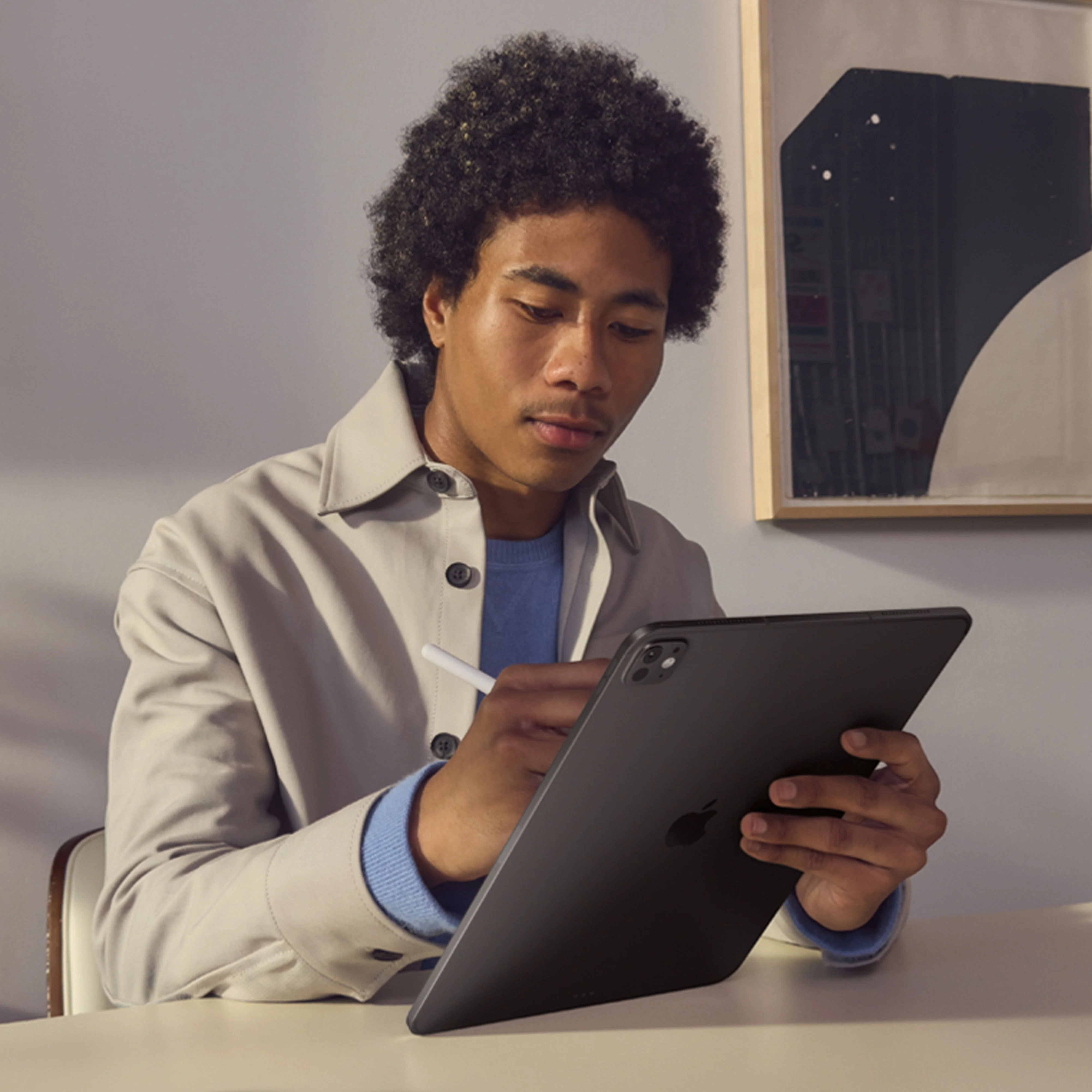 13-inch iPad Pro Wi-Fi 512 GB Standaardglas - Spacezwart (M5) - Image 5