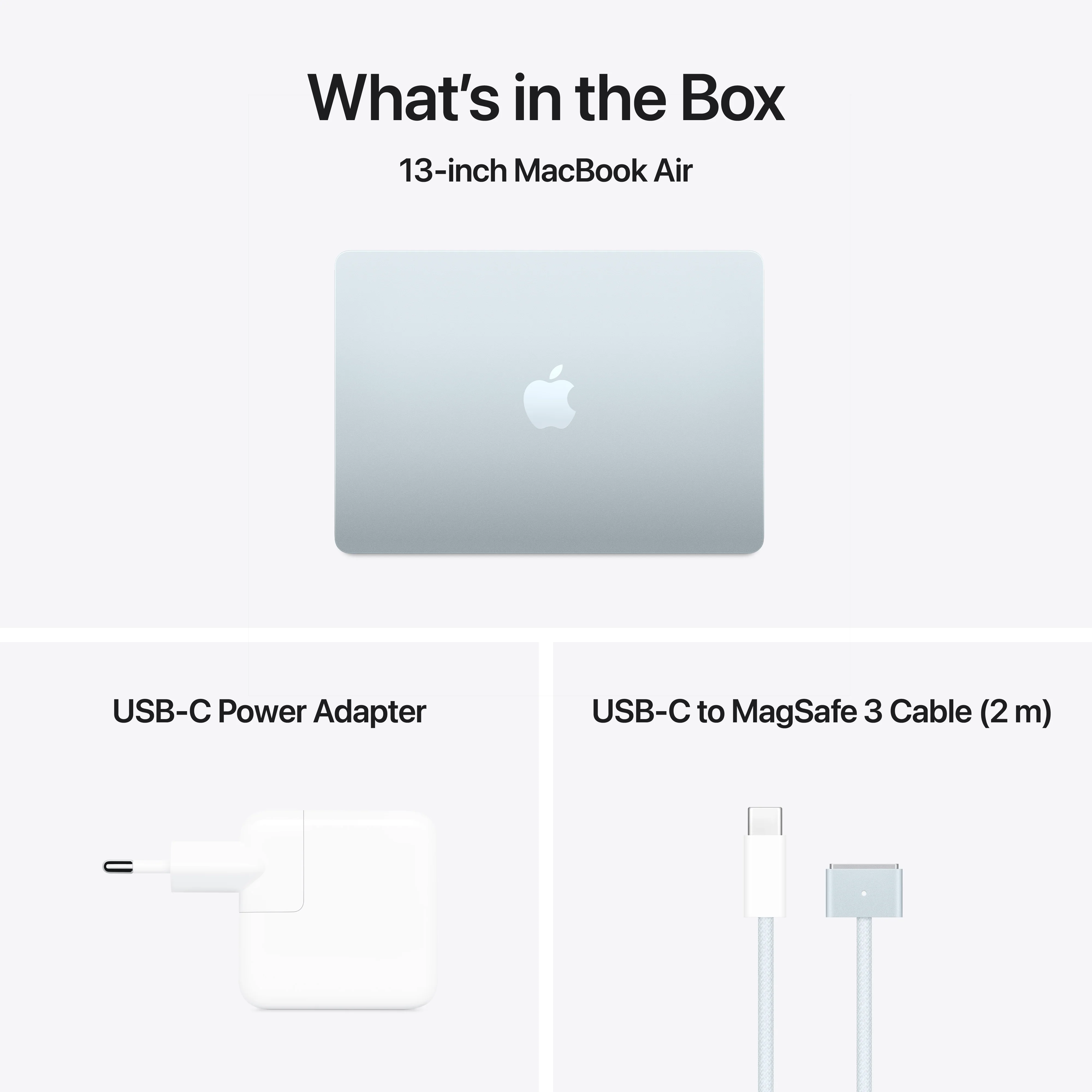 EOL 13-inch MacBook Air: Apple M4-chip met 10‑core CPU en 10‑core GPU, 24 GB, 512 GB - Hemelsblauw (Azerty FR) - Image 11