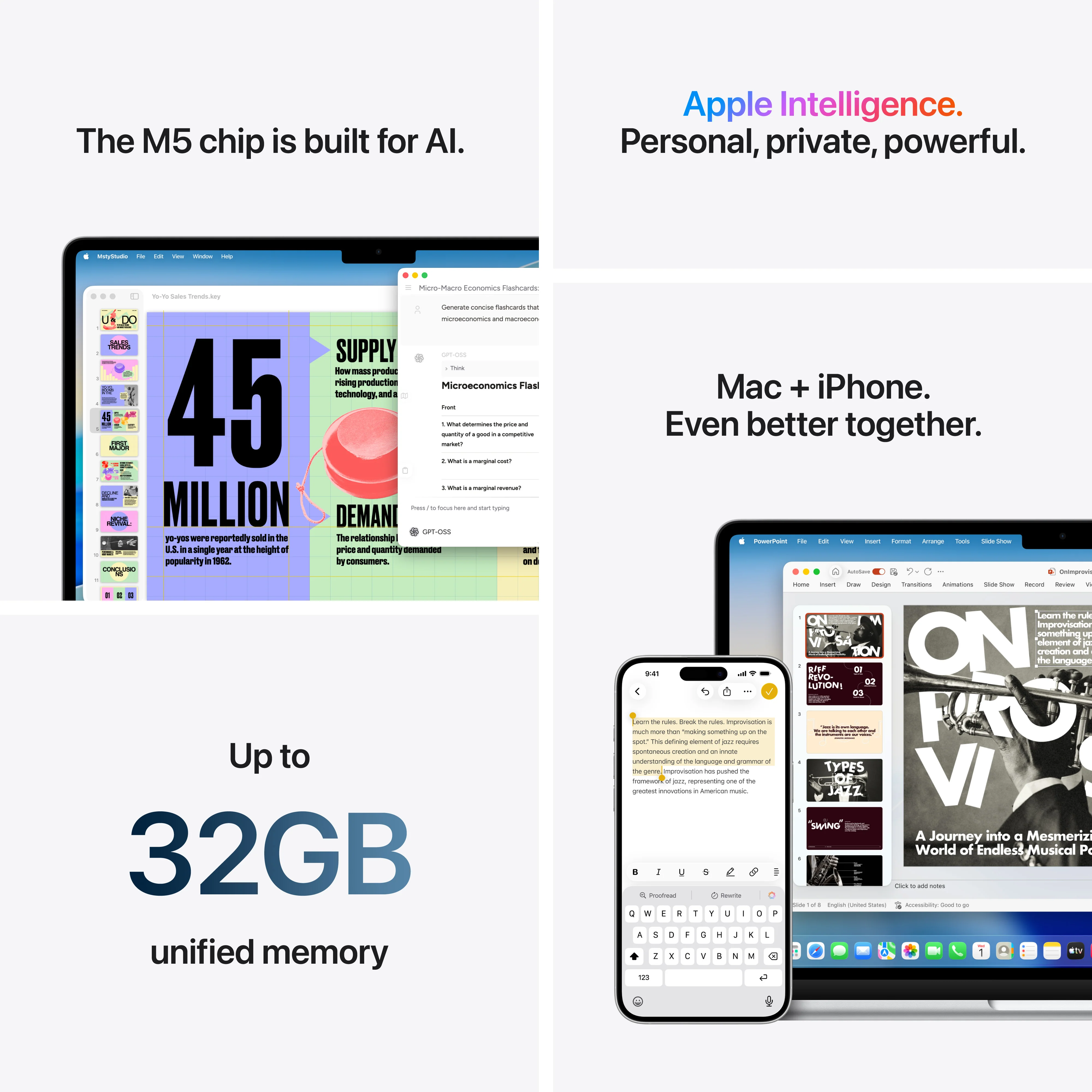 13-inch MacBook Air: Apple M5-chip met 10‑Core CPU en 10‑Core GPU, 24 GB, 1 TB SSD - Zilver (Azerty FR) - Image 8