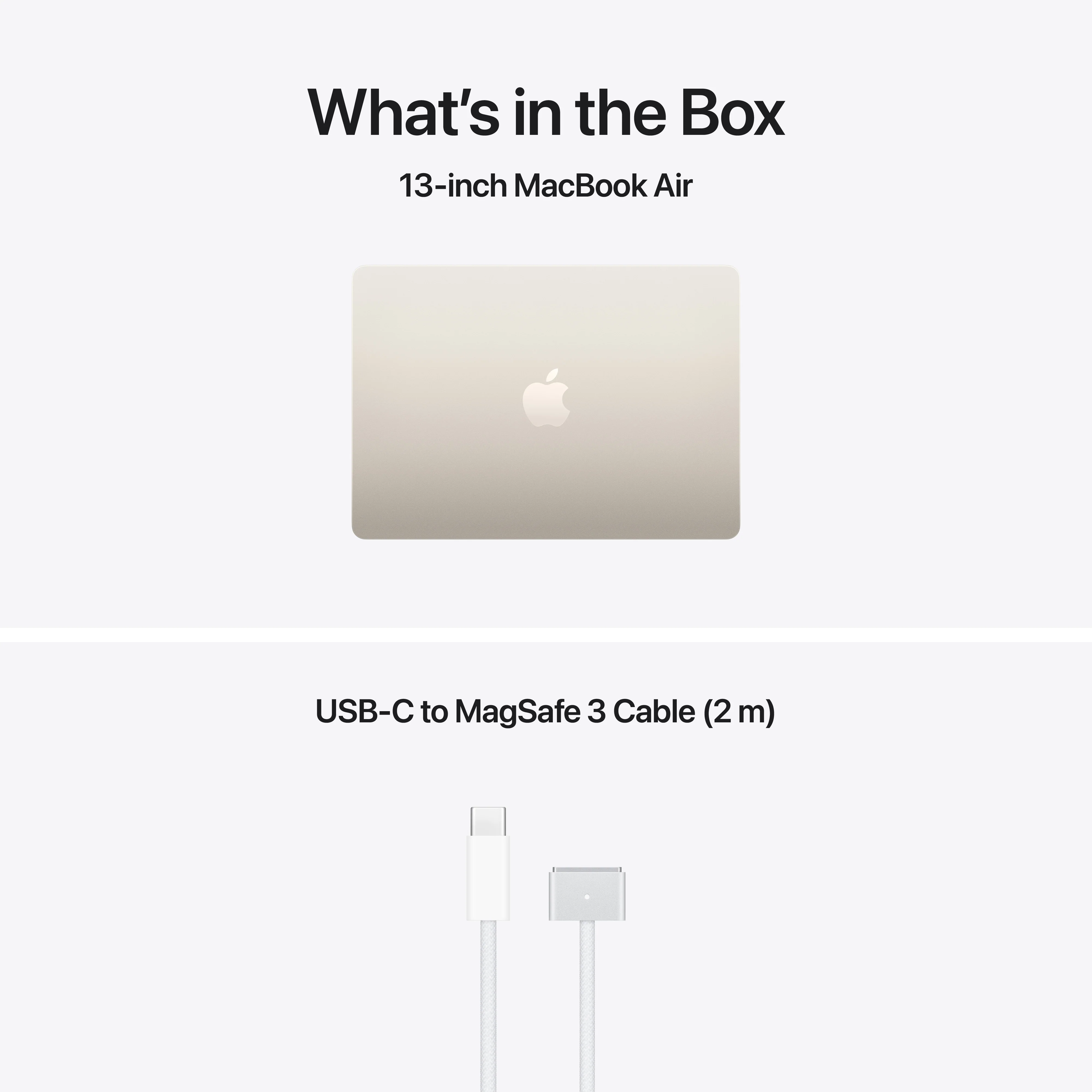 13-inch MacBook Air: Apple M5-chip met 10‑Core CPU en 10‑Core GPU, 24 GB, 1 TB SSD - Sterrenlicht (Azerty FR) - Image 9