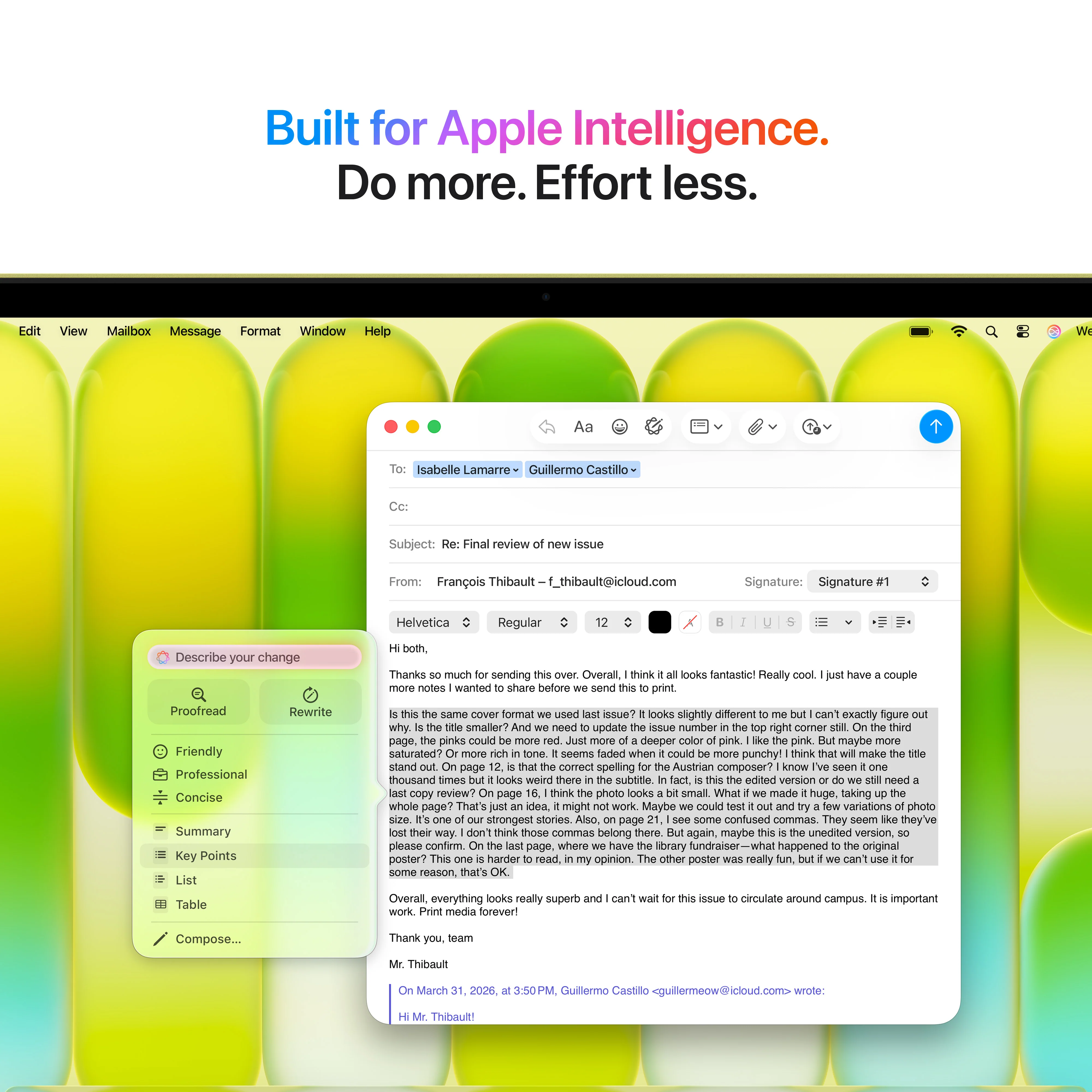 13-inch MacBook Neo: Apple A18 Pro-chip met 6‑core CPU en 5‑core GPU, Magic Keyboard, 8 GB, 256 GB SSD - Citrus (Azerty FR) - Image 7