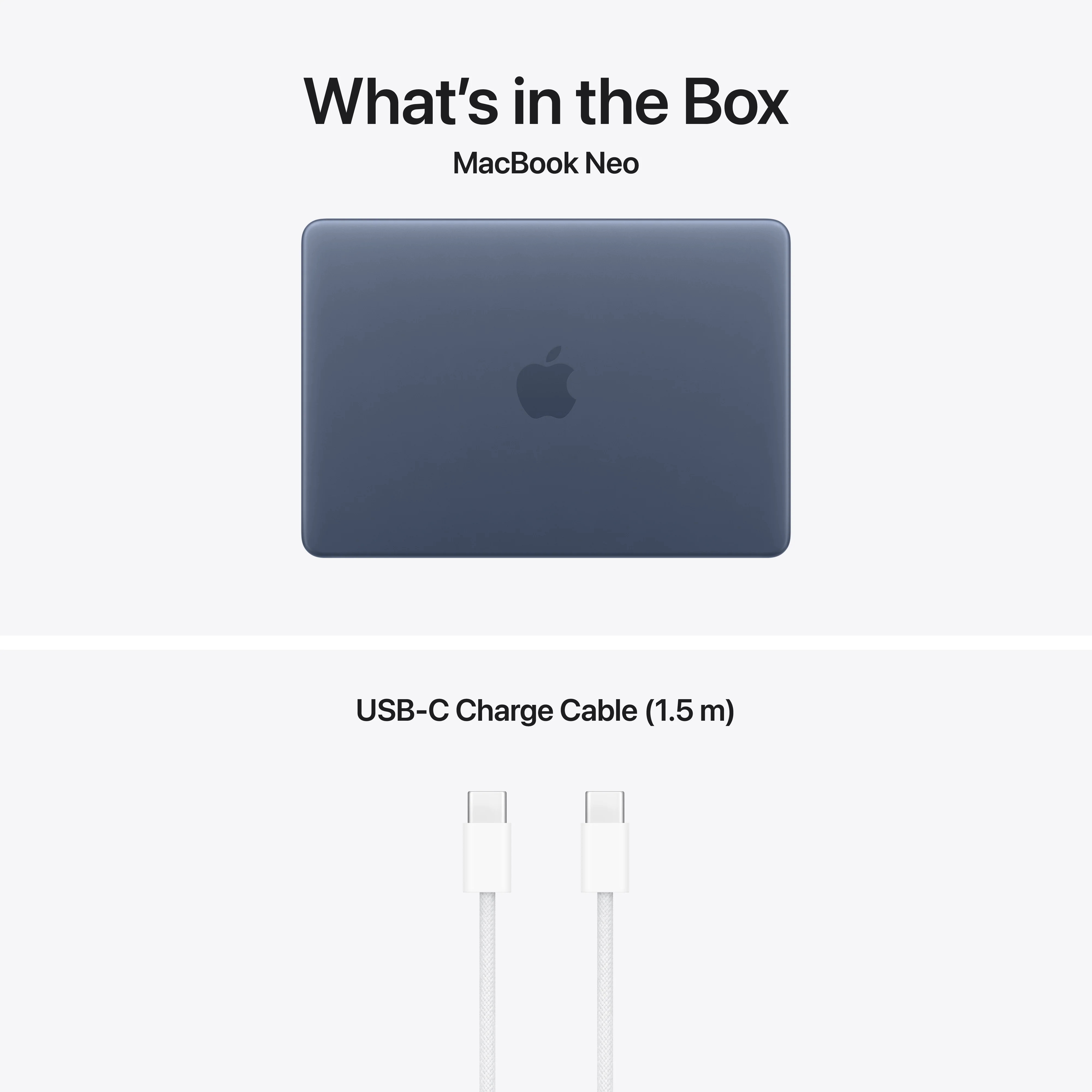 13-inch MacBook Neo: Apple A18 Pro-chip met 6‑core CPU en 5‑core GPU, Magic Keyboard, 8 GB 256 GB SSD - Indigo (Azerty FR) - Image 10