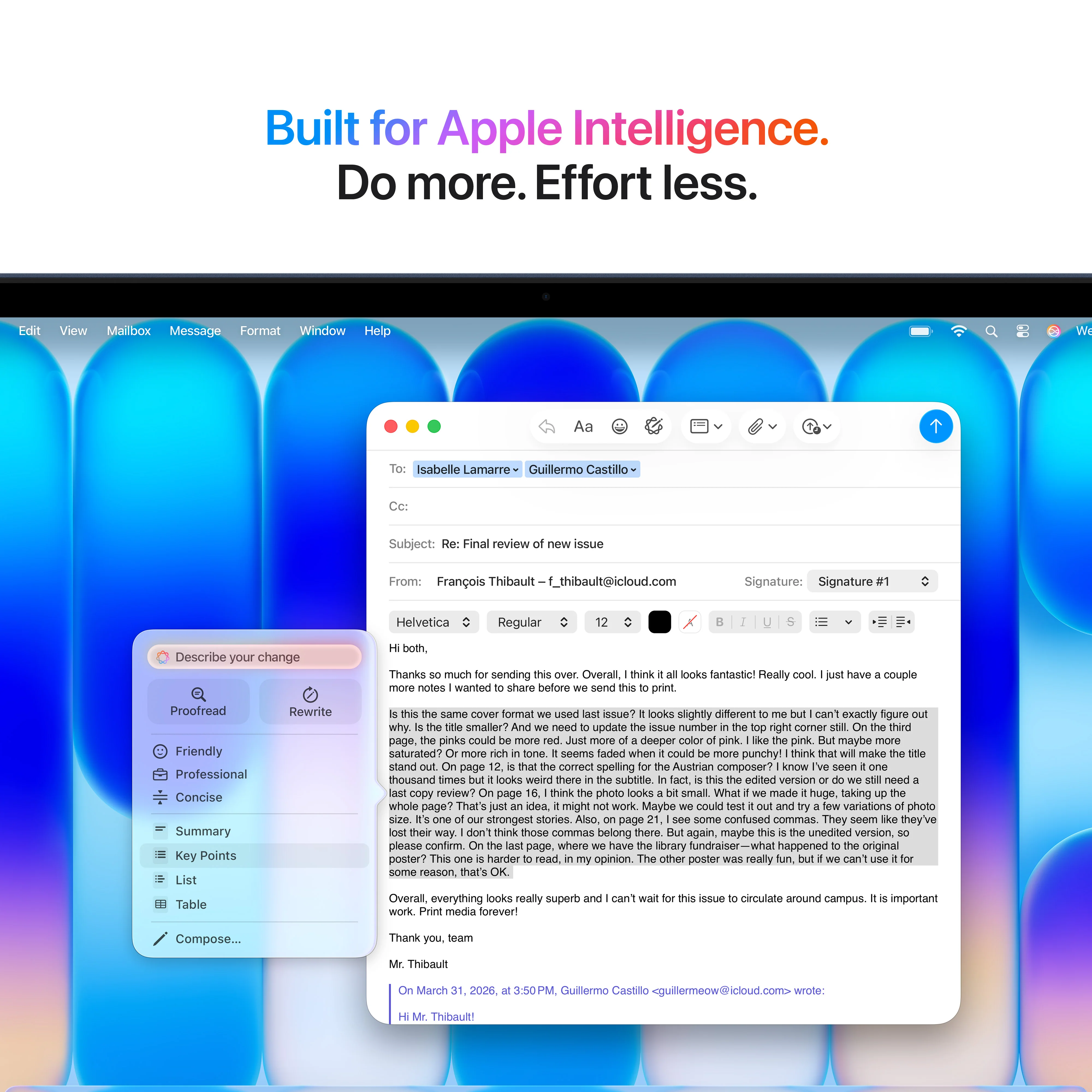 13-inch MacBook Neo: Apple A18 Pro-chip met 6‑core CPU en 5‑core GPU, Magic Keyboard, 8 GB 256 GB SSD - Indigo (Azerty FR) - Image 7