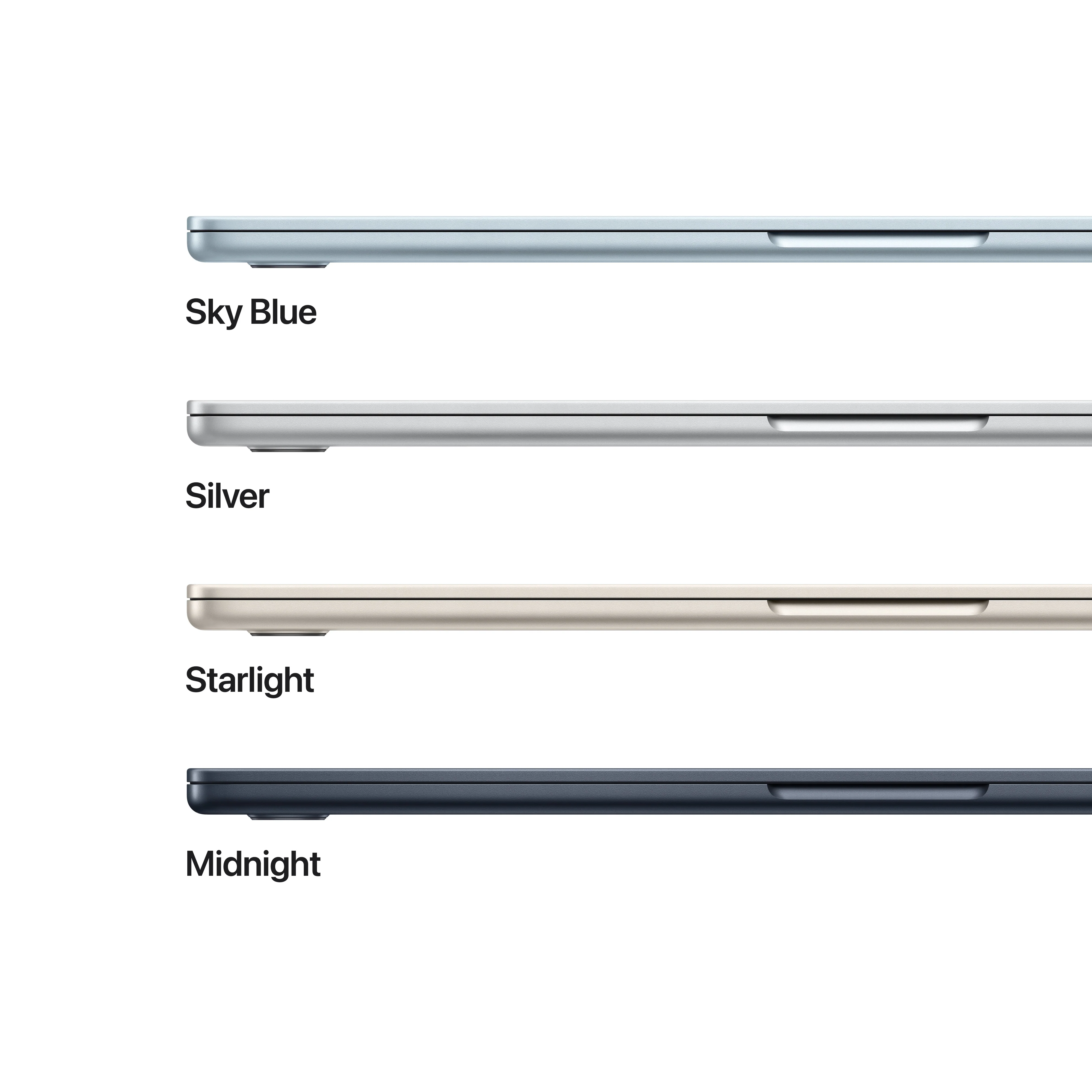 15-inch MacBook Air: Apple M5-chip met 10‑Core CPU en 10‑Core GPU, 24 GB, 1 TB SSD - Zilver (Azerty FR) - Image 3