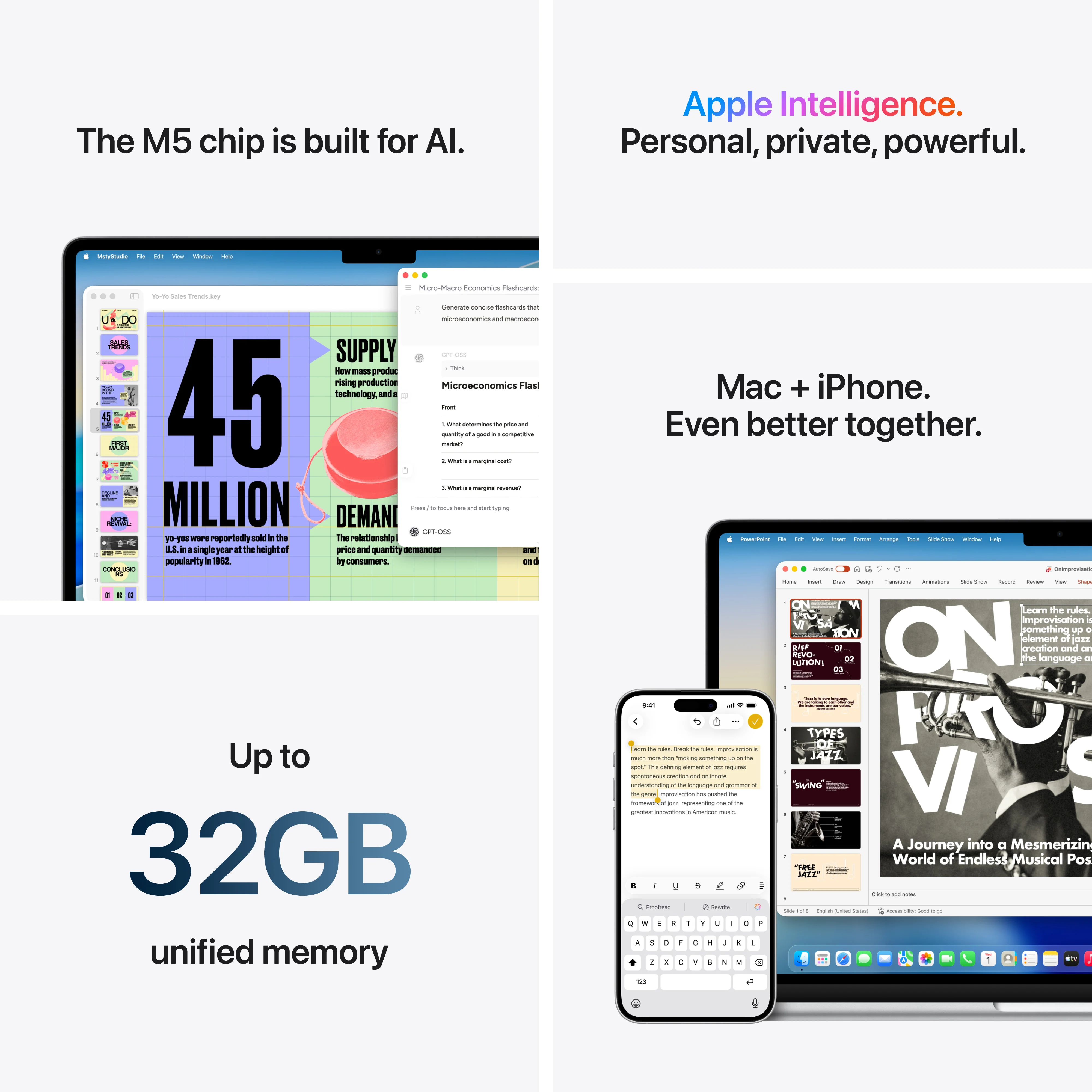 15-inch MacBook Air: Apple M5-chip met 10‑Core CPU en 10‑Core GPU, 24 GB, 1 TB SSD - Hemelsblauw (Azerty FR) - Image 8