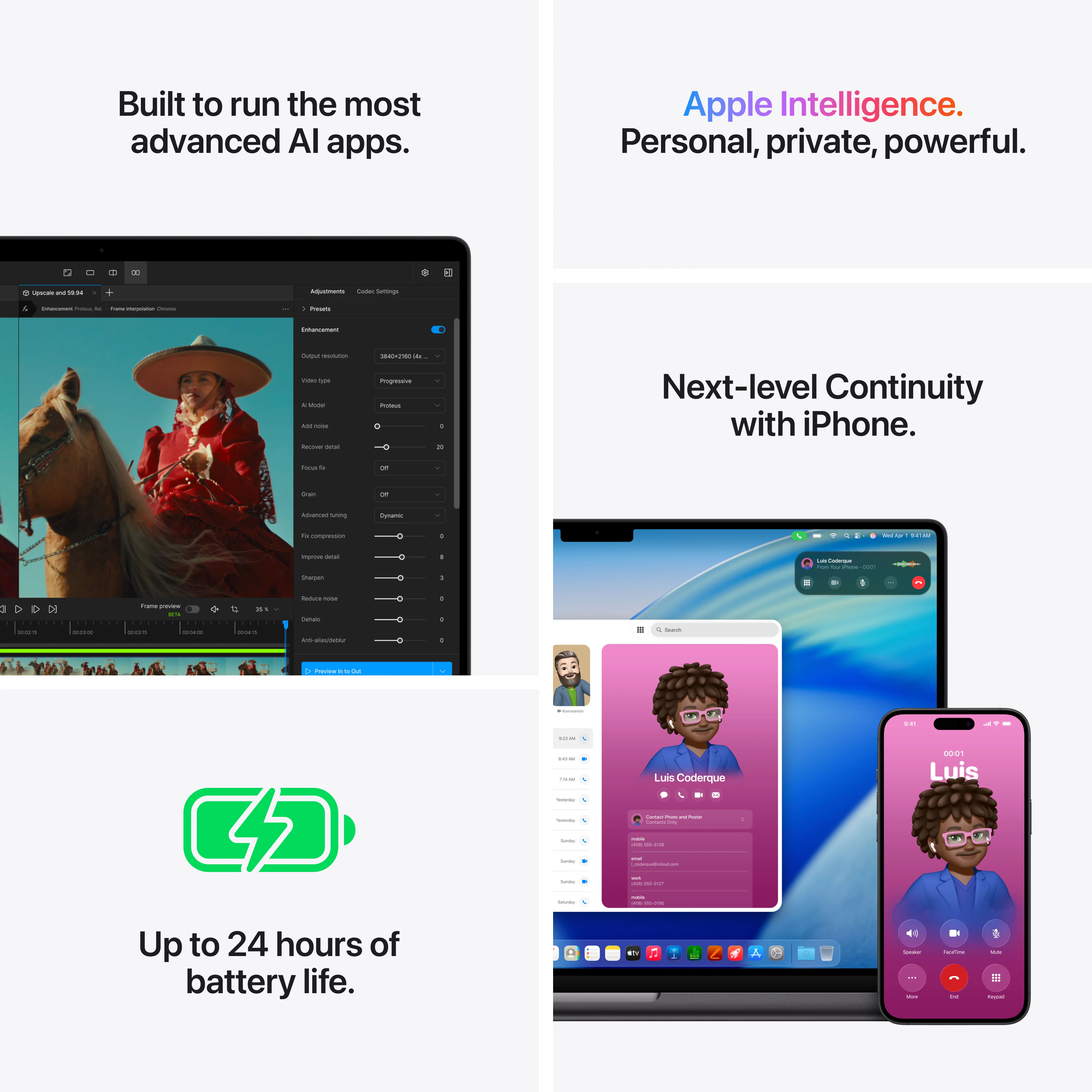 16-inch MacBook Pro: Apple M5 Pro-chip met 18‑Core CPU en 20‑Core GPU, 48 GB, 1 TB SSD - Spacezwart (Azerty FR) - Image 8
