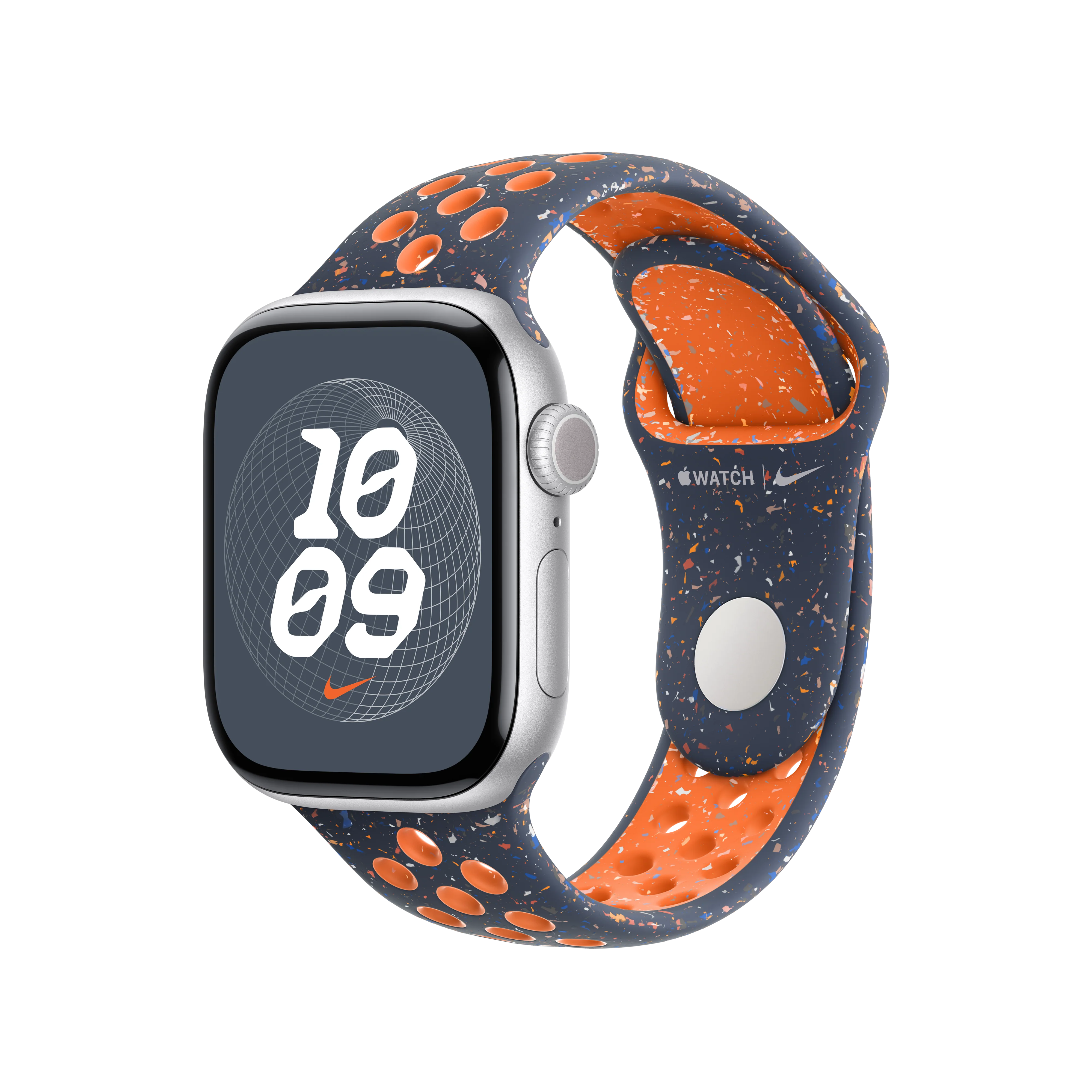EOL Sportbandje van Nike - Blue Flame (42 mm) - S/M - Image 2