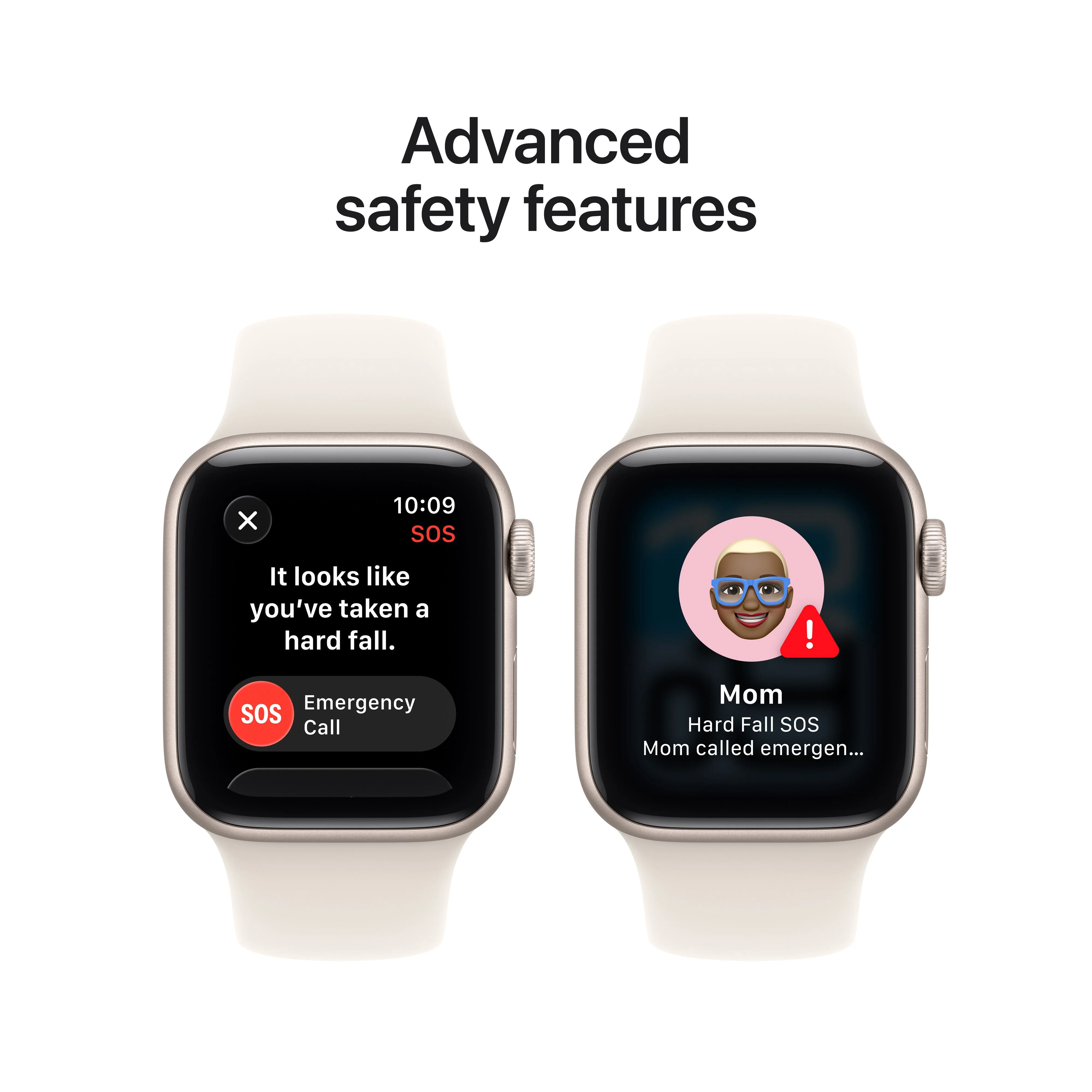Apple Watch SE 3 (GPS) • 40‐mm kast van sterrenlicht aluminium • Sterrenlicht sportbandje - M/L - Image 7