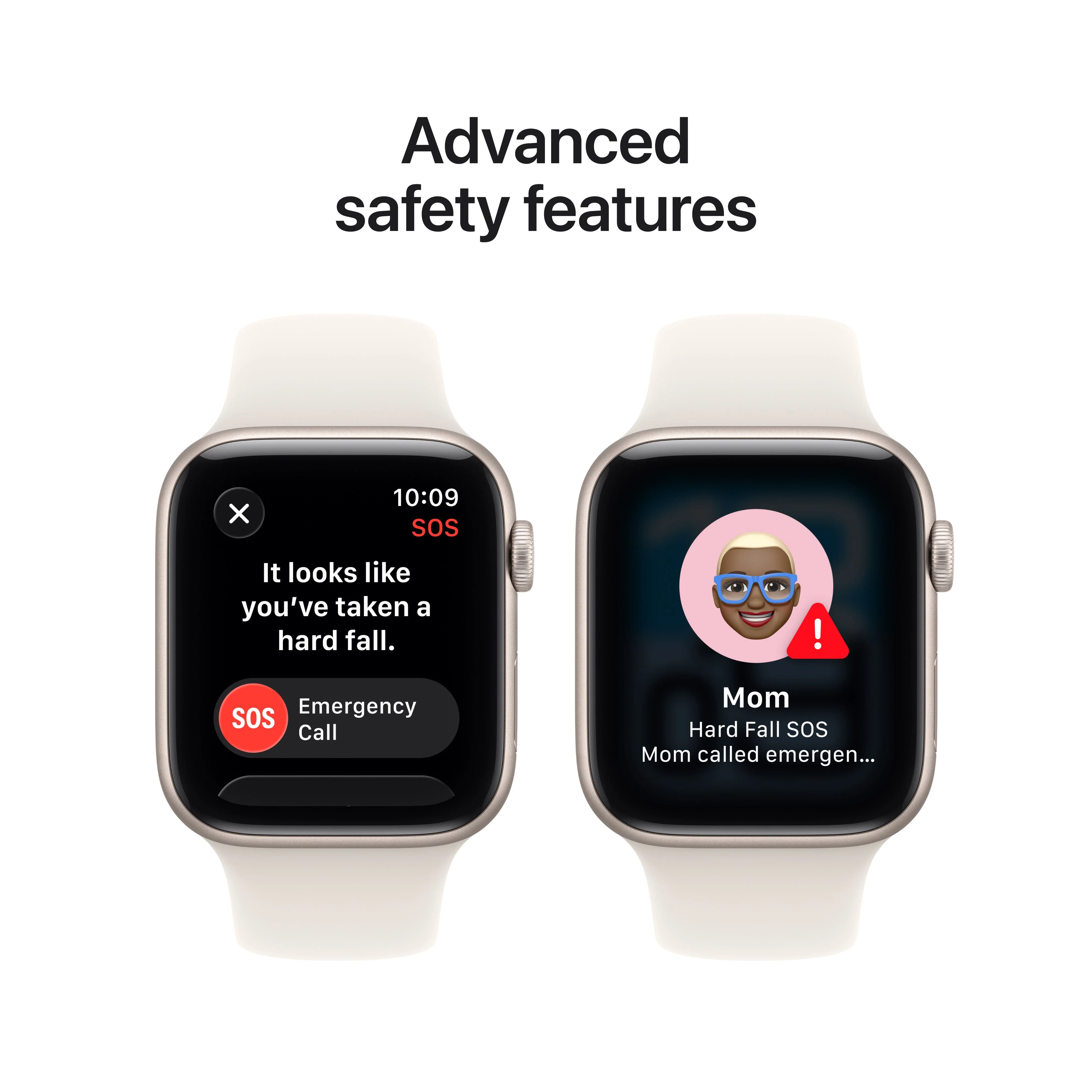 Apple Watch SE 3 (GPS + Cellular) • 44‐mm kast van sterrenlicht aluminium • Sterrenlicht sportbandje - M/L - Image 7