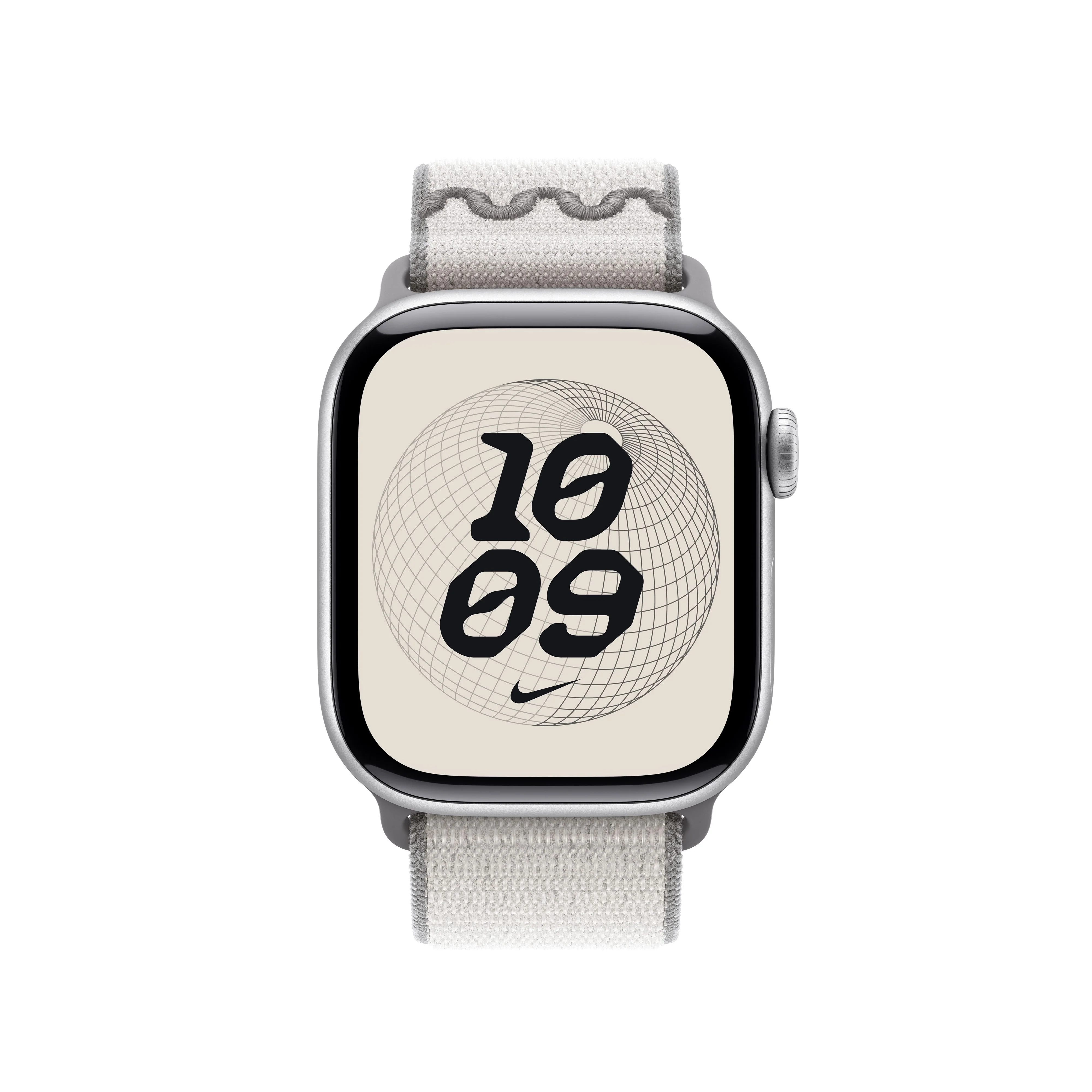 Geweven sportbandje van Nike - Veiled Grey (42 mm) - Image 3