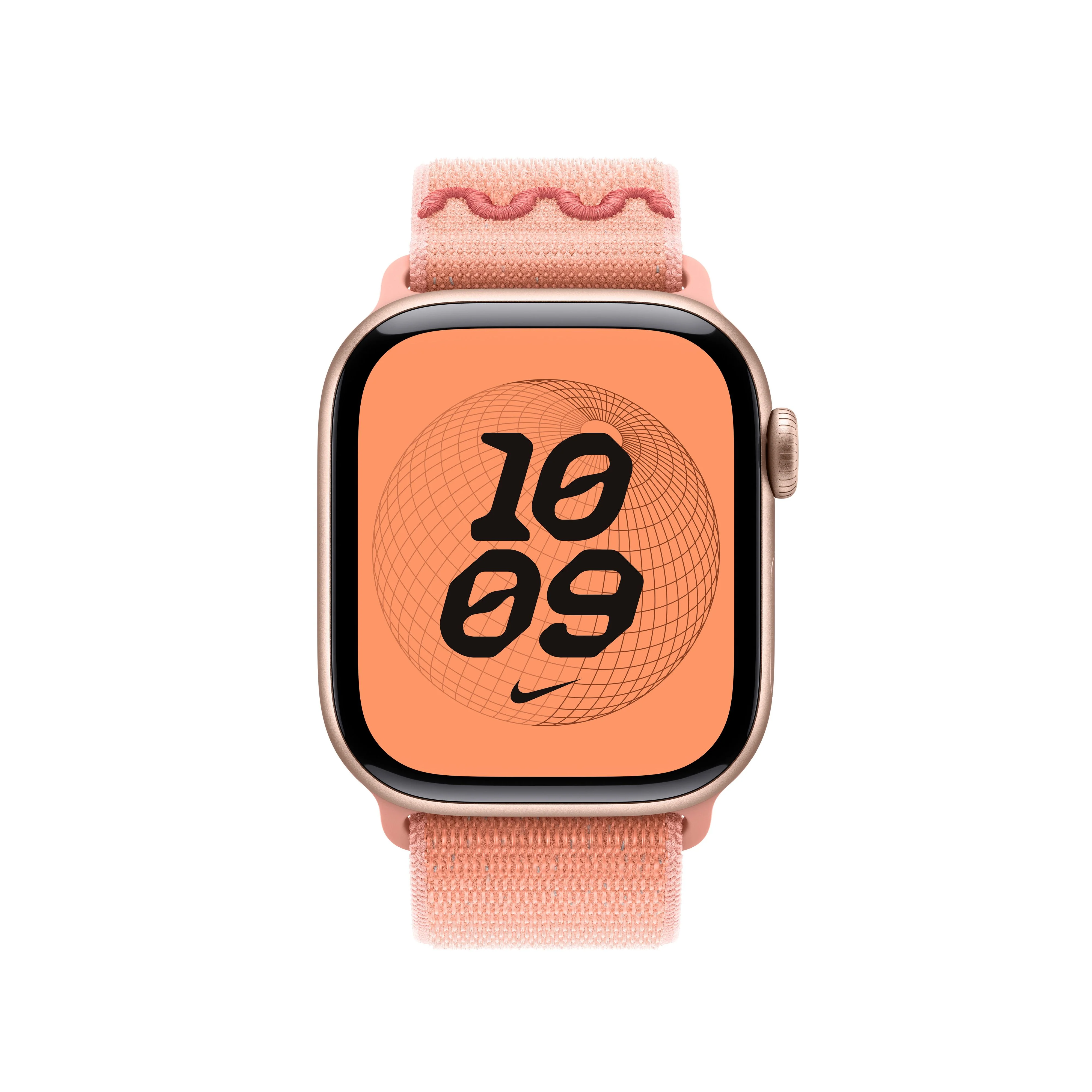 Geweven sportbandje van Nike - Alpenglow Pink (42 mm) - Image 3