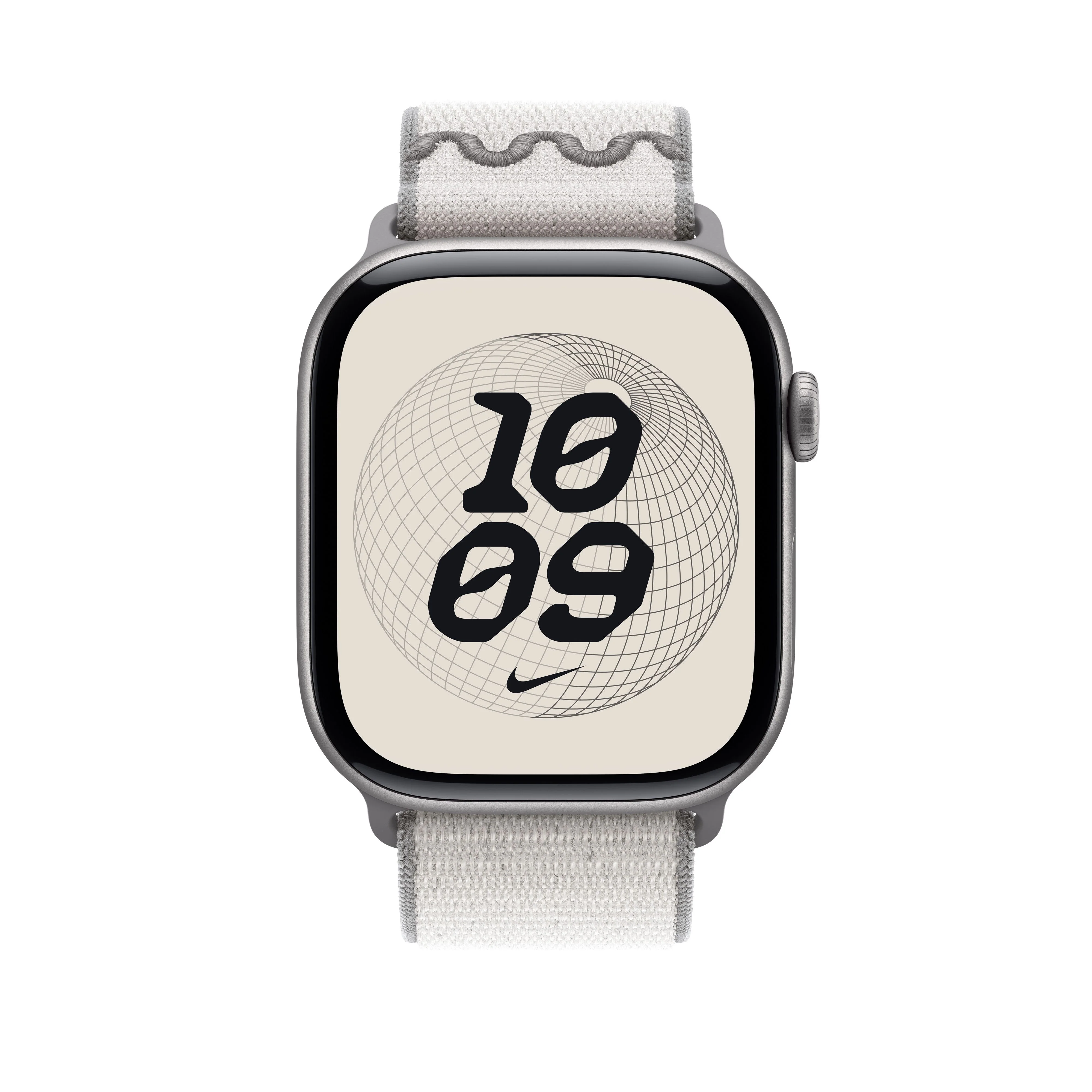 Geweven sportbandje van Nike - Veiled Grey (46 mm) - Image 3