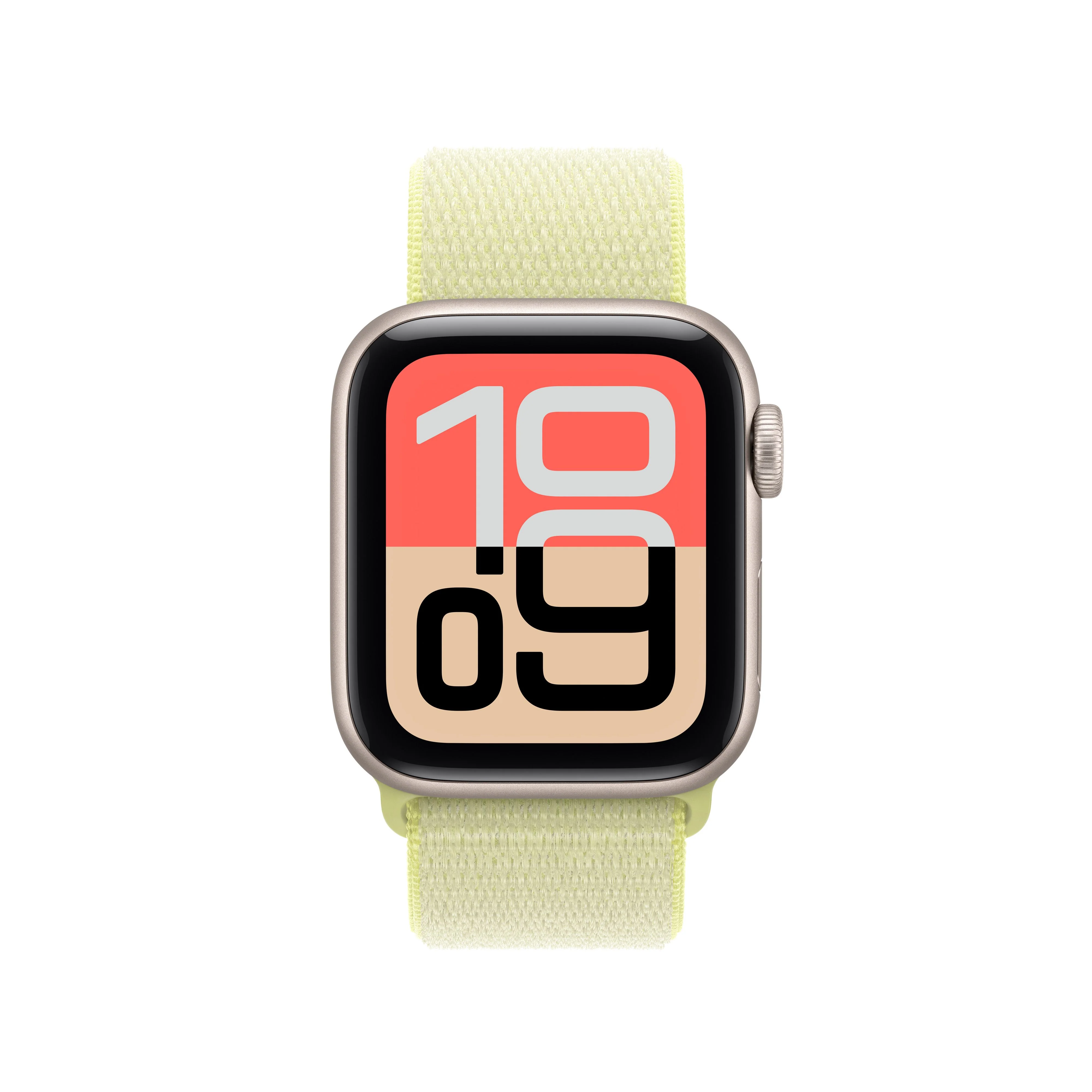 Geweven sportbandje - Neongeel (40 mm) - Image 3