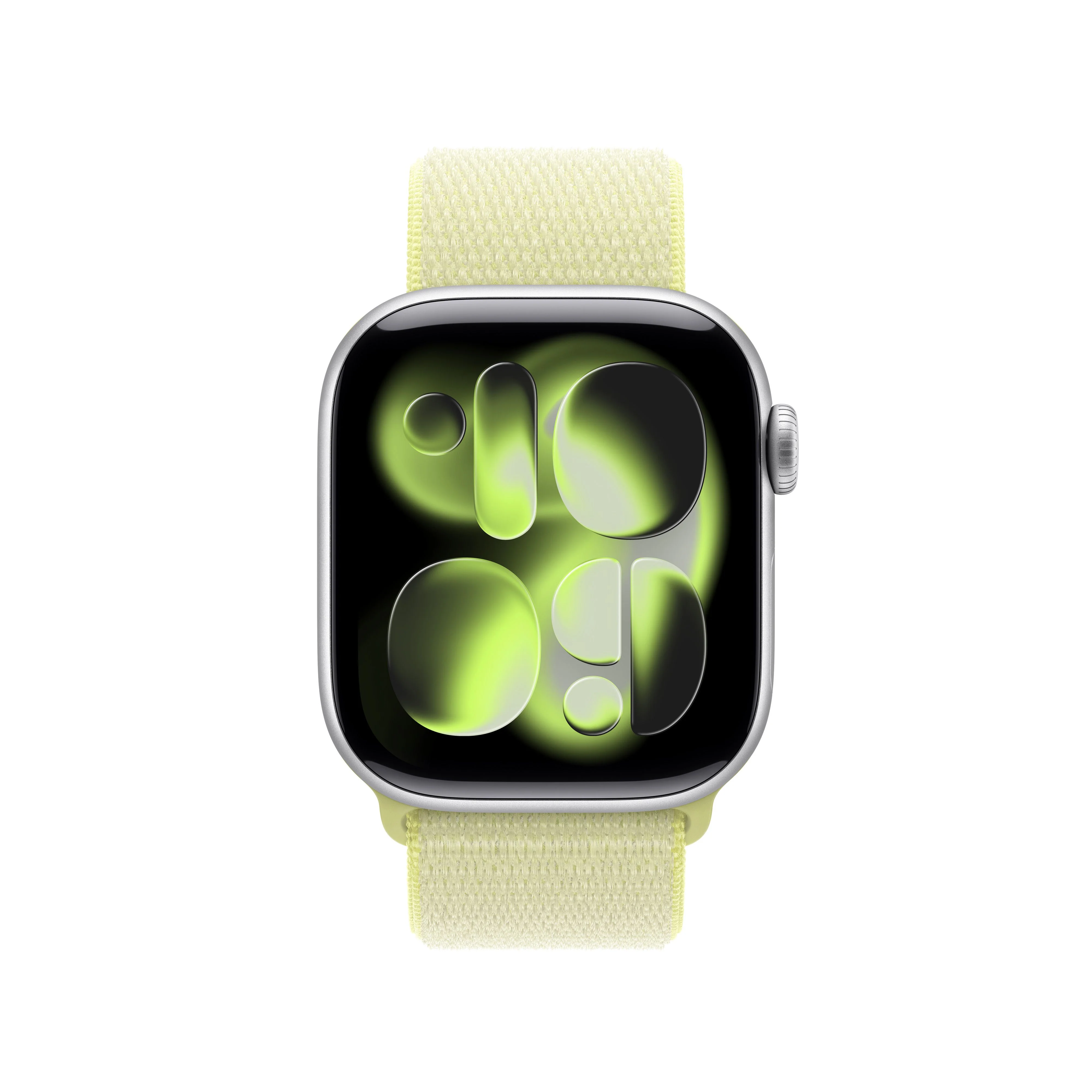Geweven sportbandje - Neongeel (42 mm) - Image 3