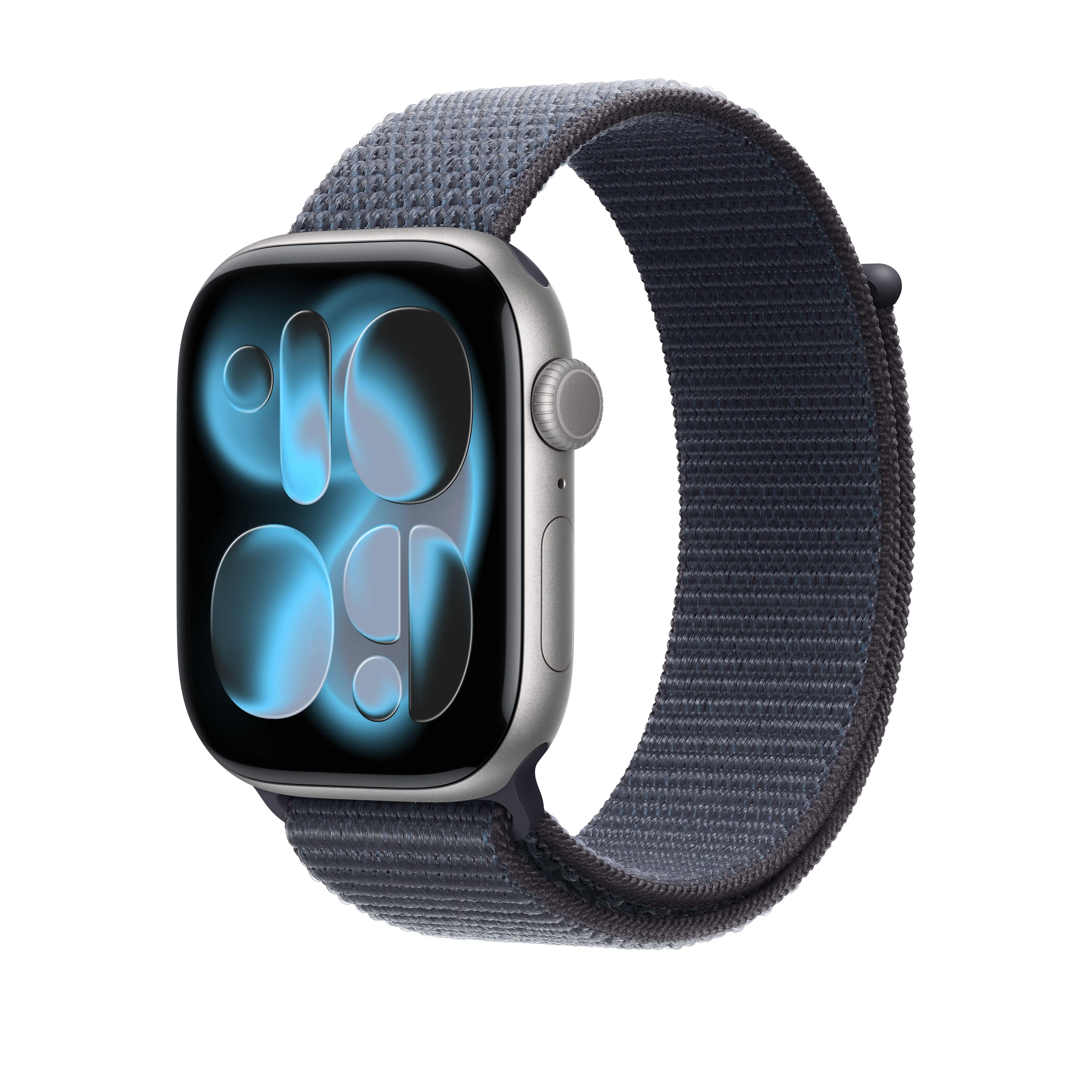 Geweven sportbandje - Ankerblauw (46 mm) - Image 2