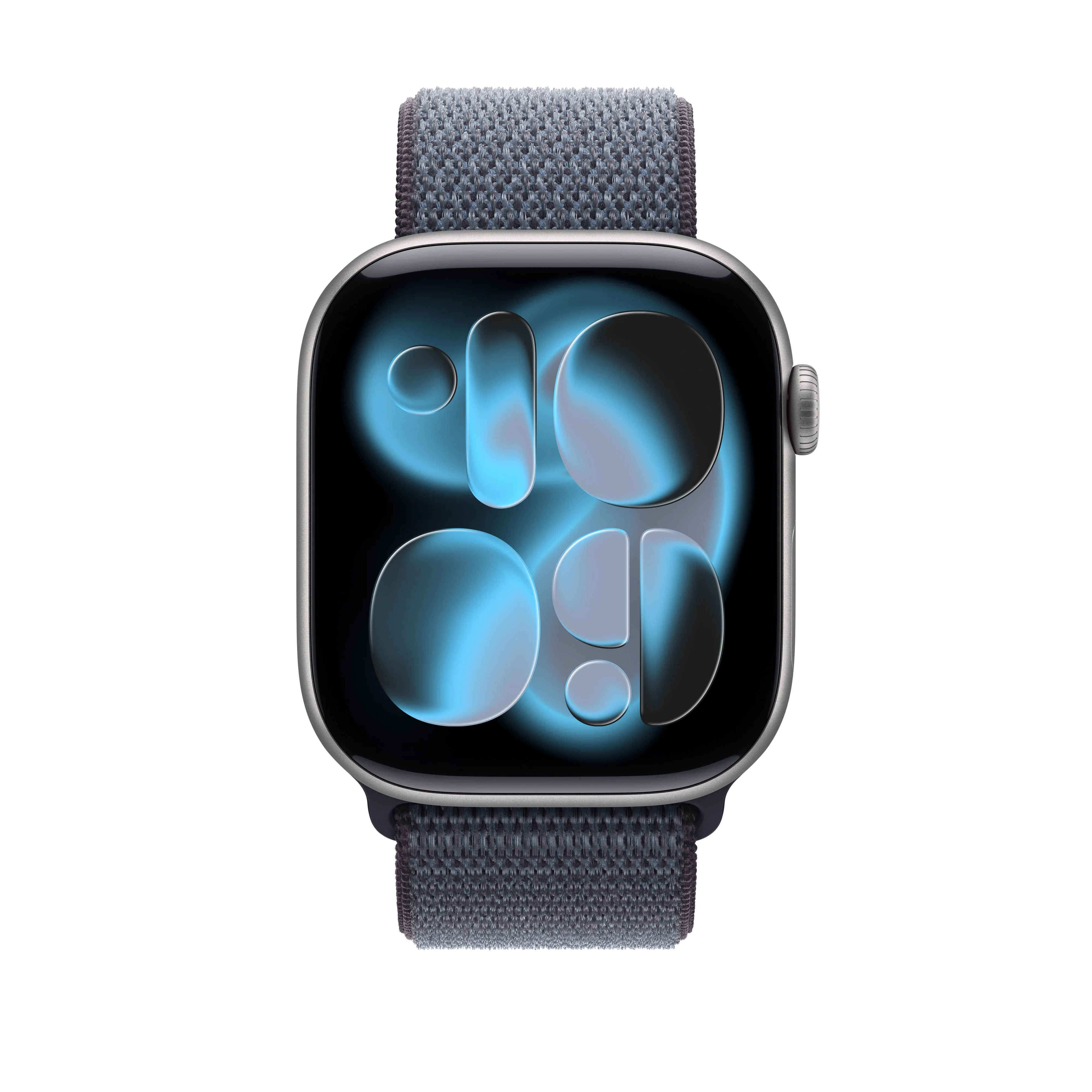 Geweven sportbandje - Ankerblauw (46 mm) - Image 3