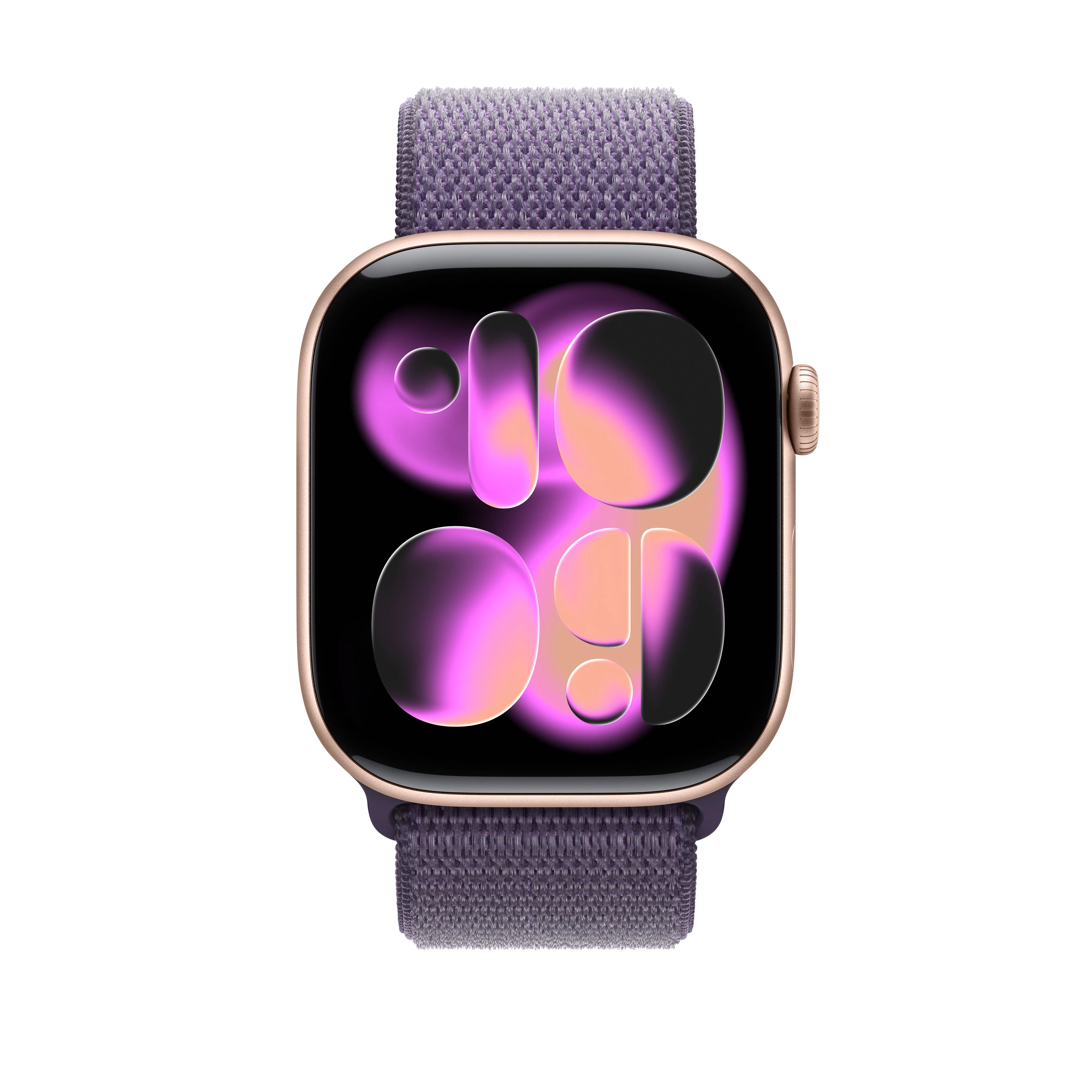 Geweven sportbandje - Zachtpaars (46 mm) - Image 3