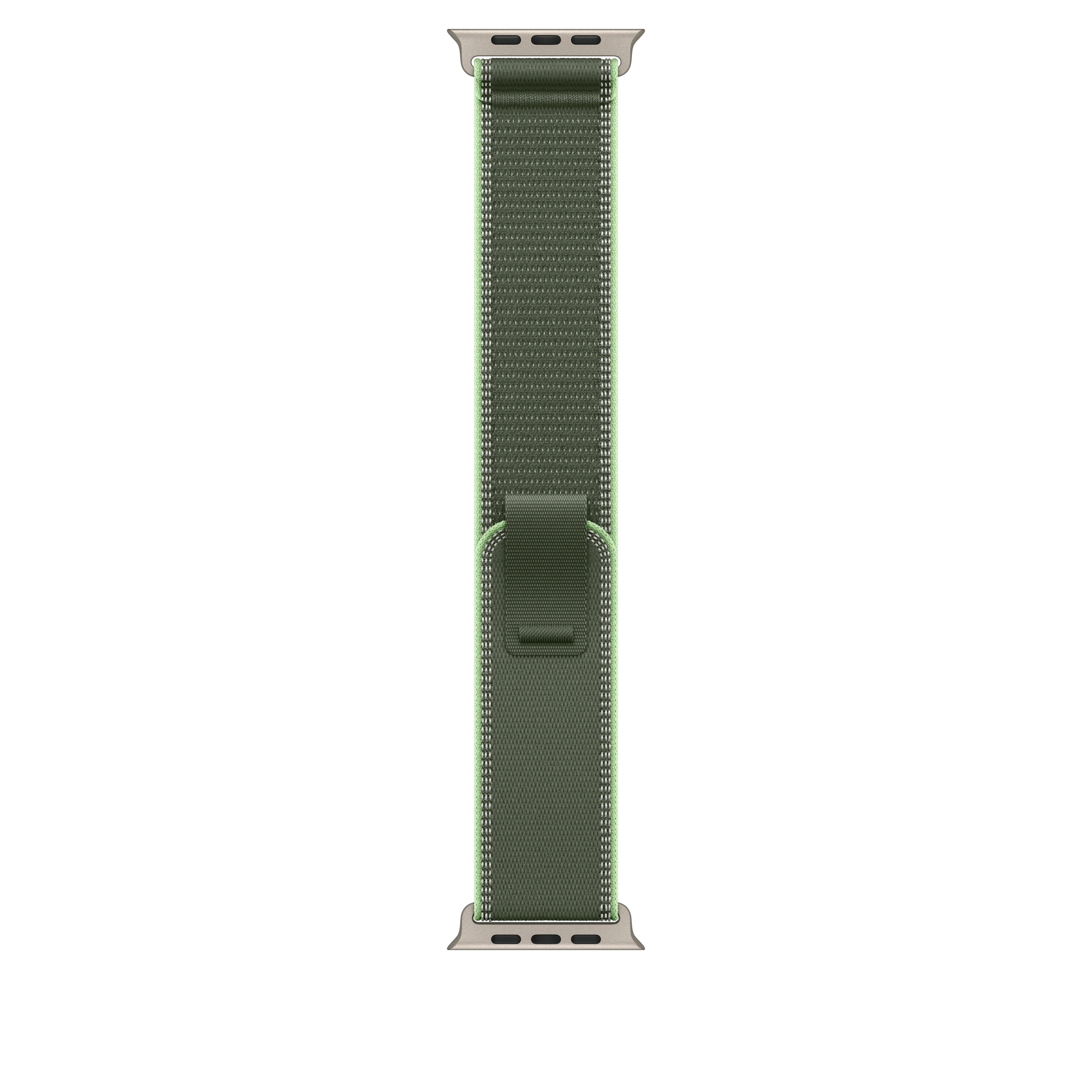 Trail-bandje - Groen/Neon (49 mm) - M/L - Naturel titanium