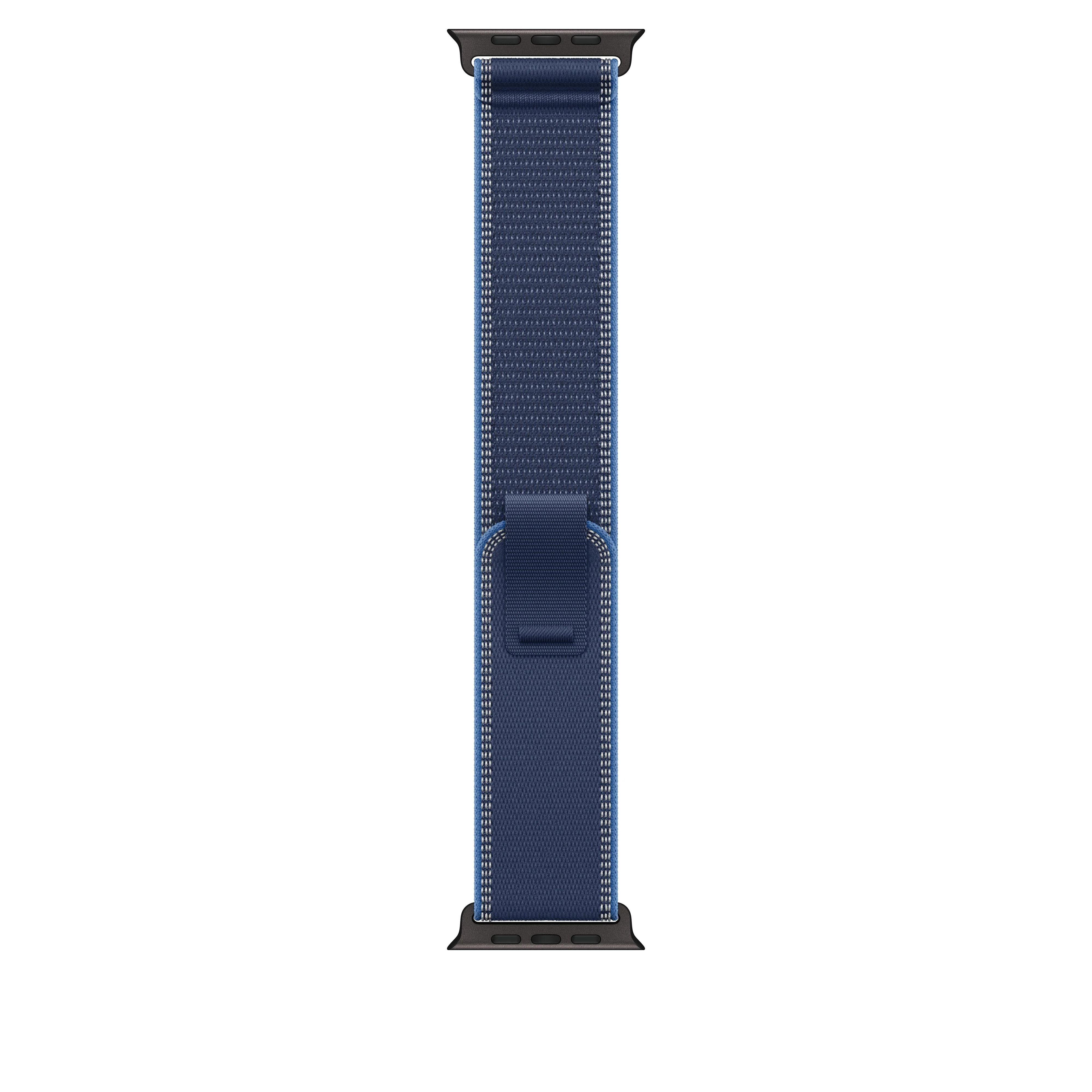 Trail-bandje - Blauw/Felblauw (49 mm) - M/L - Zwart titanium