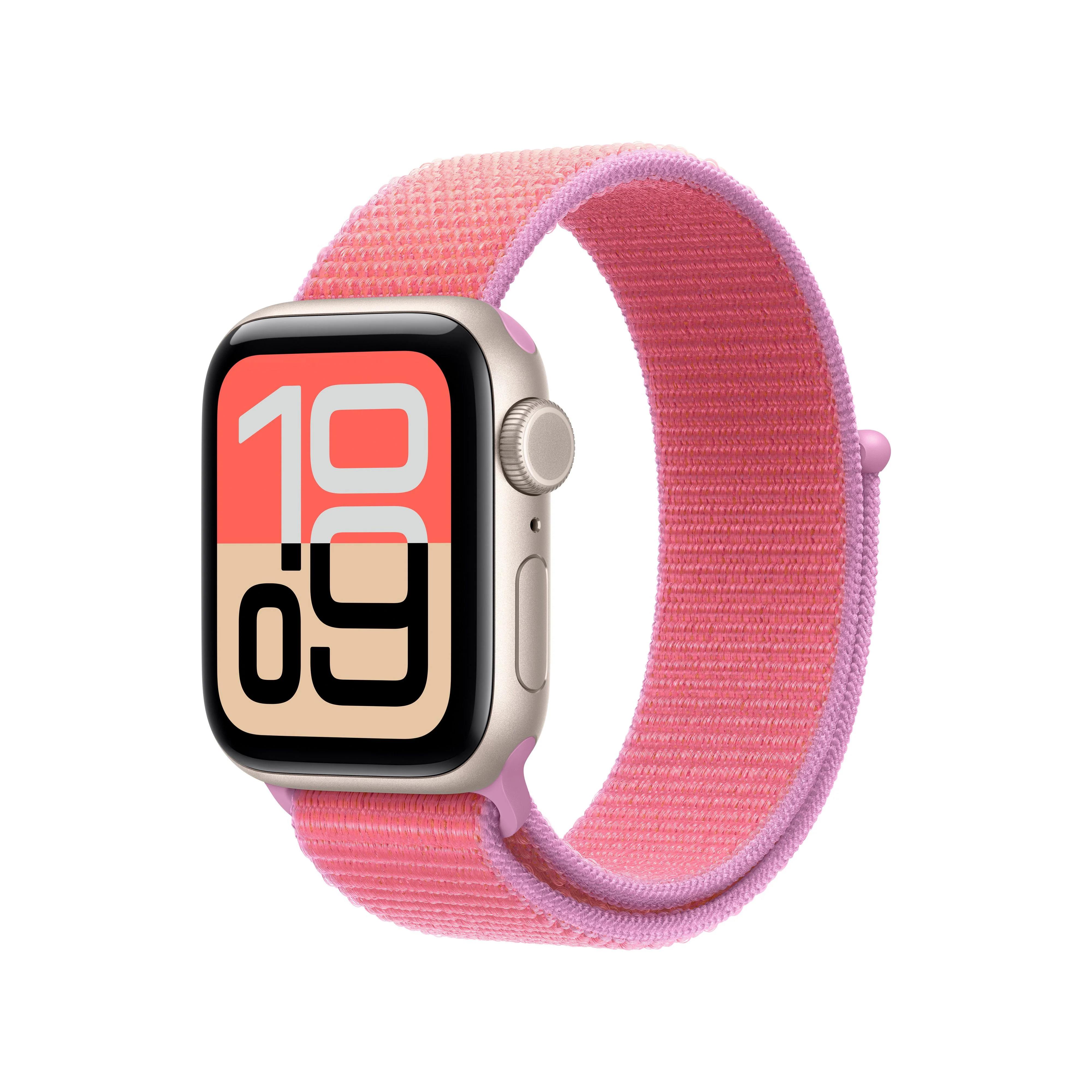 Geweven sportbandje - Guaveroze (40 mm) - Image 2