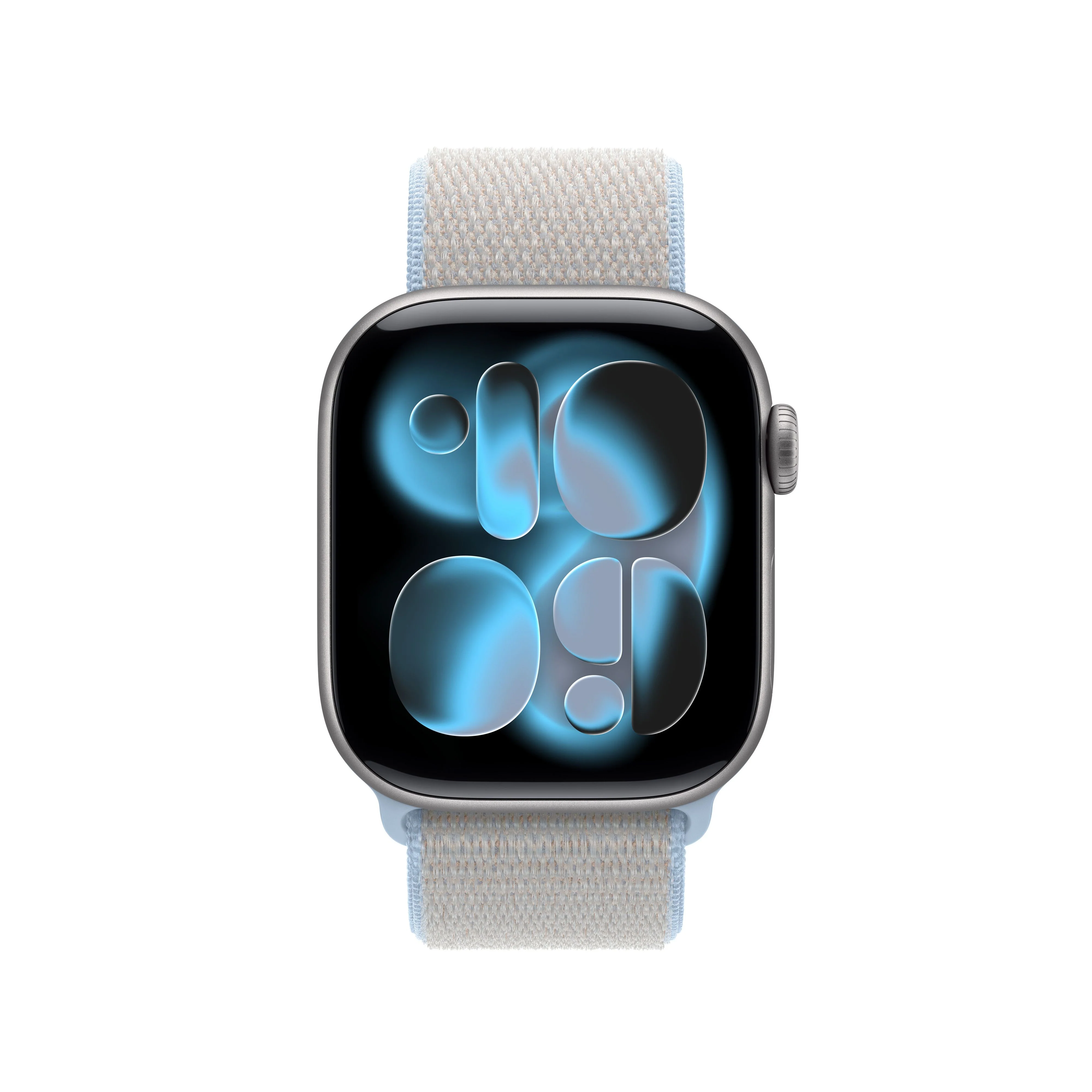 Geweven sportbandje - Dauwblauw (42 mm) - Image 3