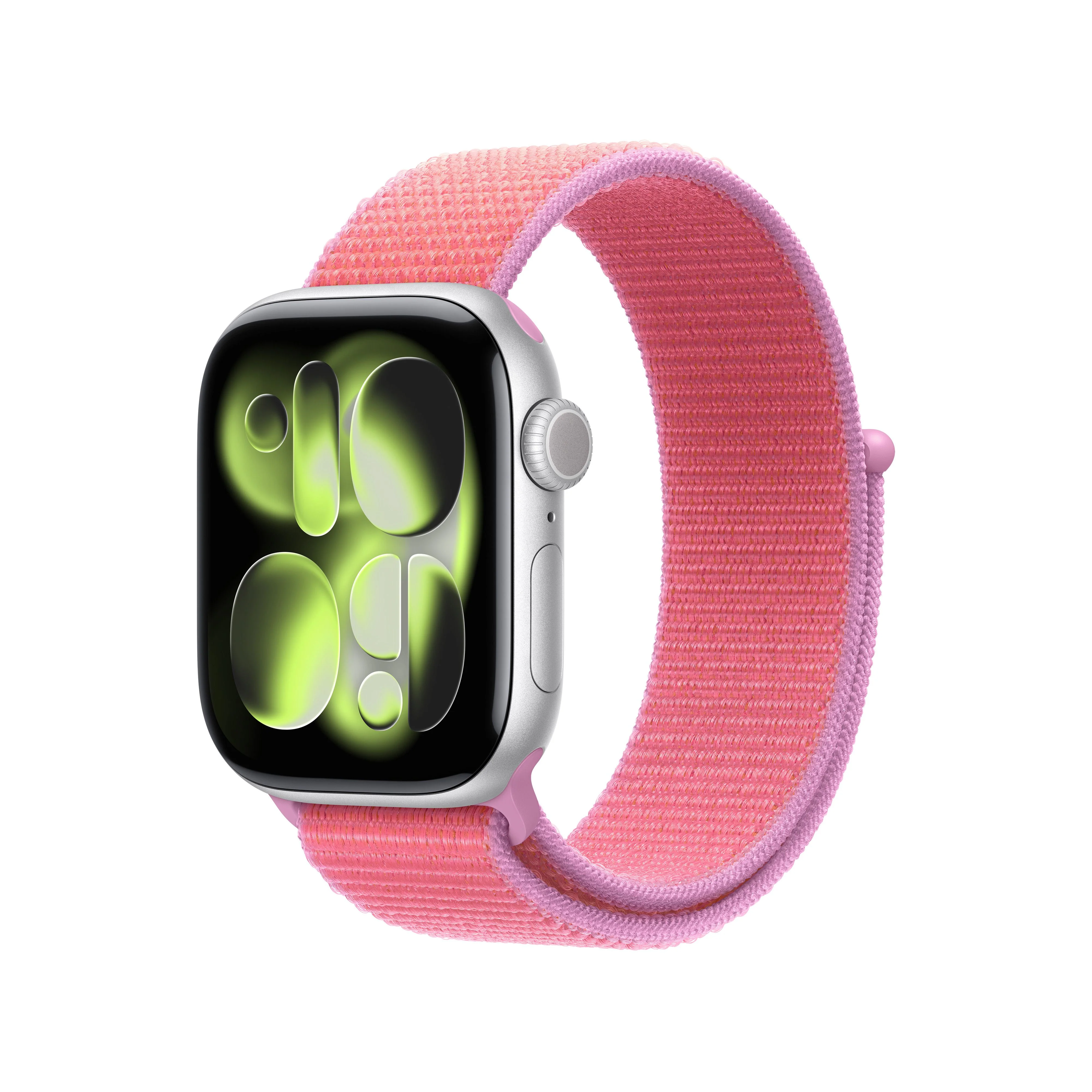 Geweven sportbandje - Guaveroze (42 mm) - Image 2