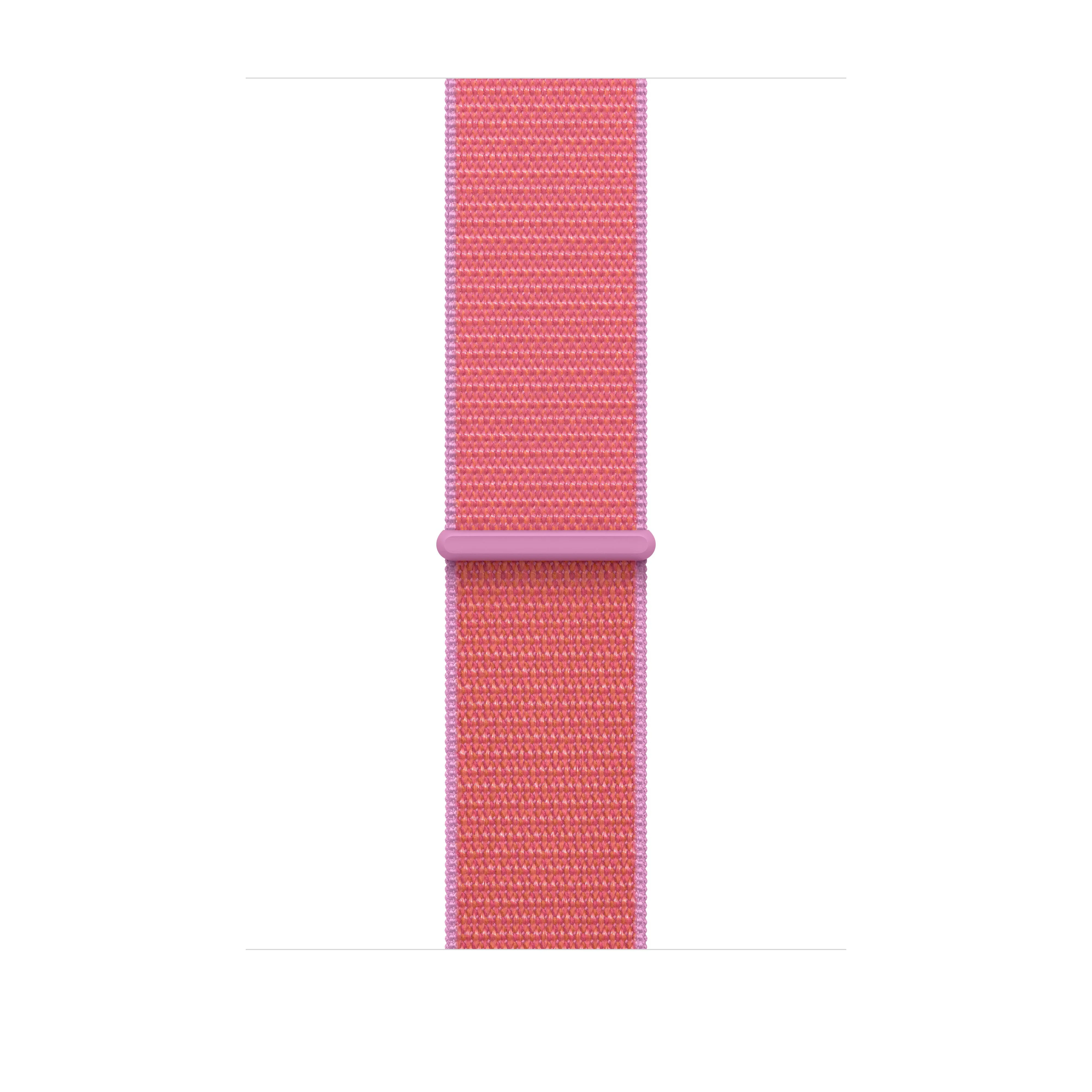 Geweven sportbandje - Guaveroze (46 mm)
