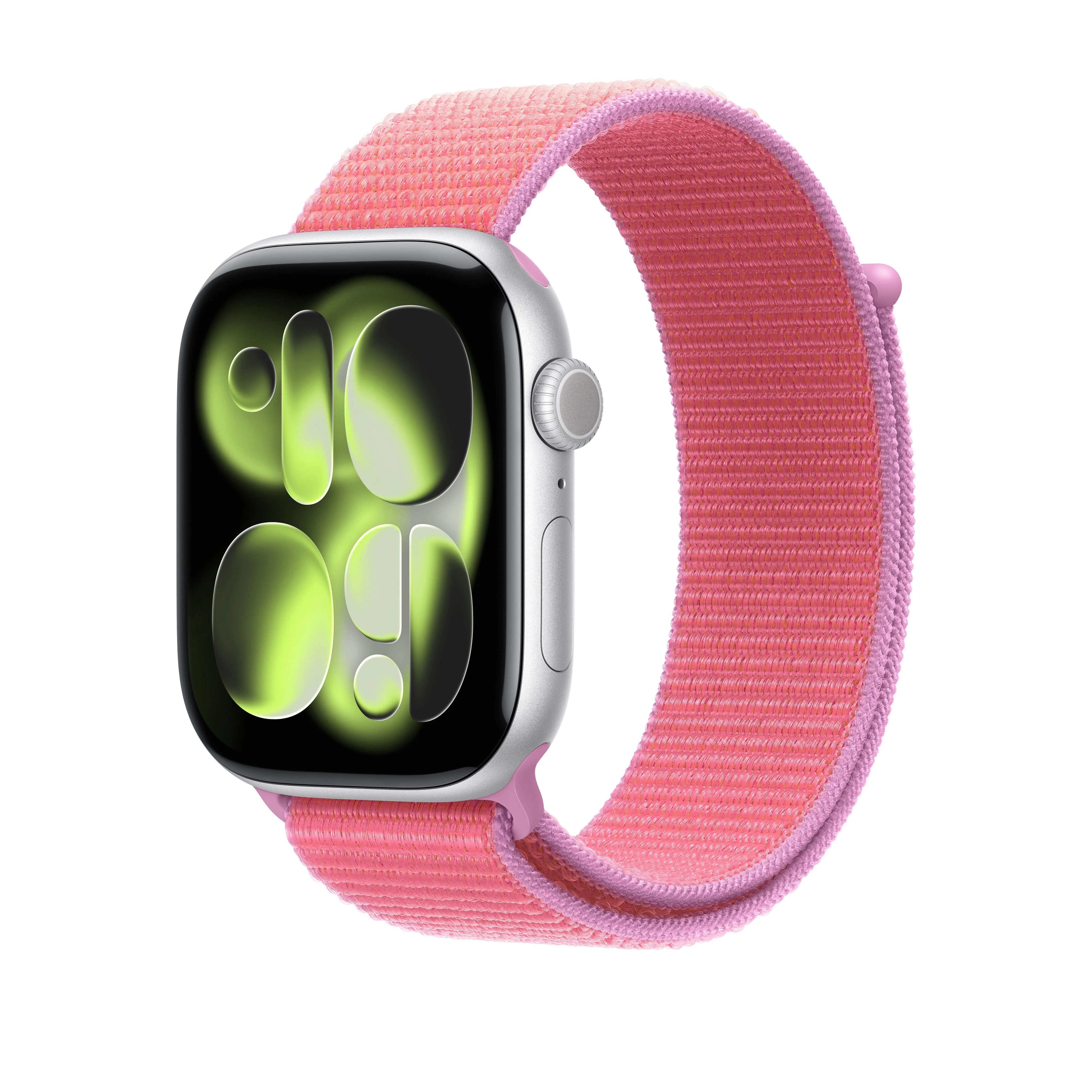 Geweven sportbandje - Guaveroze (46 mm) - Image 2