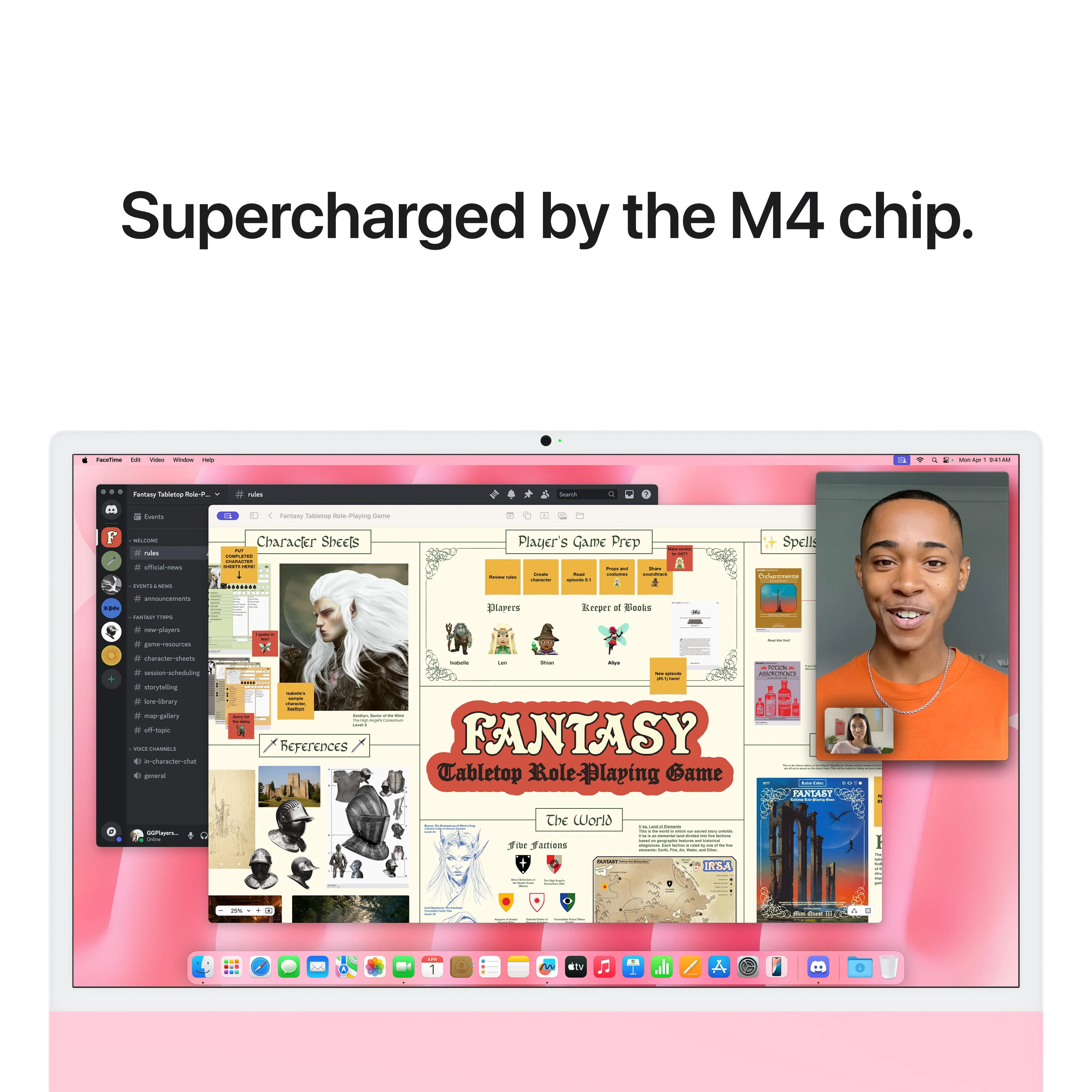 24-inch iMac met Retina 4,5K‑display: Apple M4-chip met 10‑core CPU en 10‑core GPU, 24 GB, 512 GB, Magic Keyboard met Touch ID - Roze (Azerty FR) - Image 6