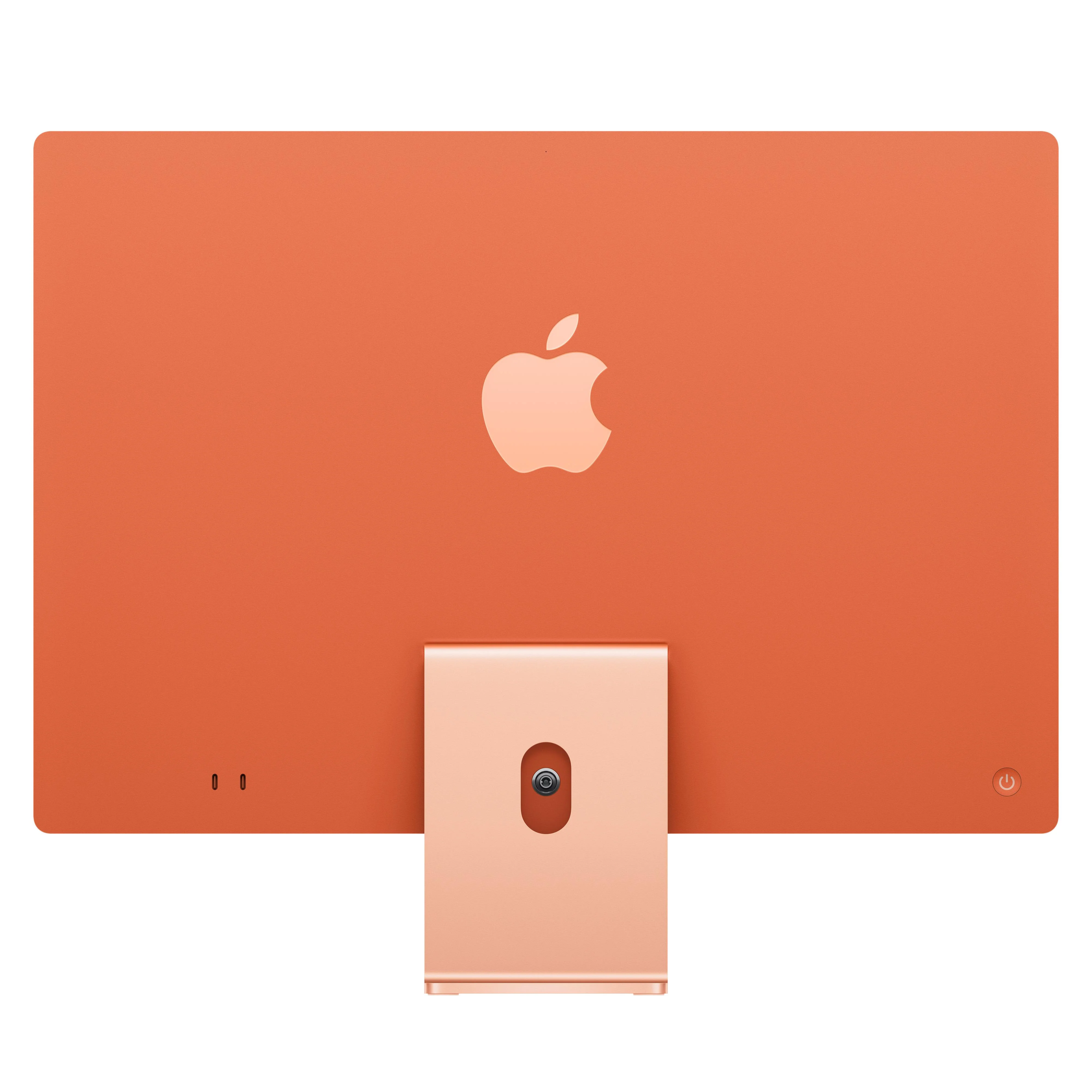 CTO 24-inch iMac met Retina 4,5K‑display: Apple M4-chip met 8‑core CPU en 8‑core GPU, 16 GB, 256 GB, Magic Keyboard met Touch ID en numeriek toetsenblok - Oranje (Azerty FR) - Image 2