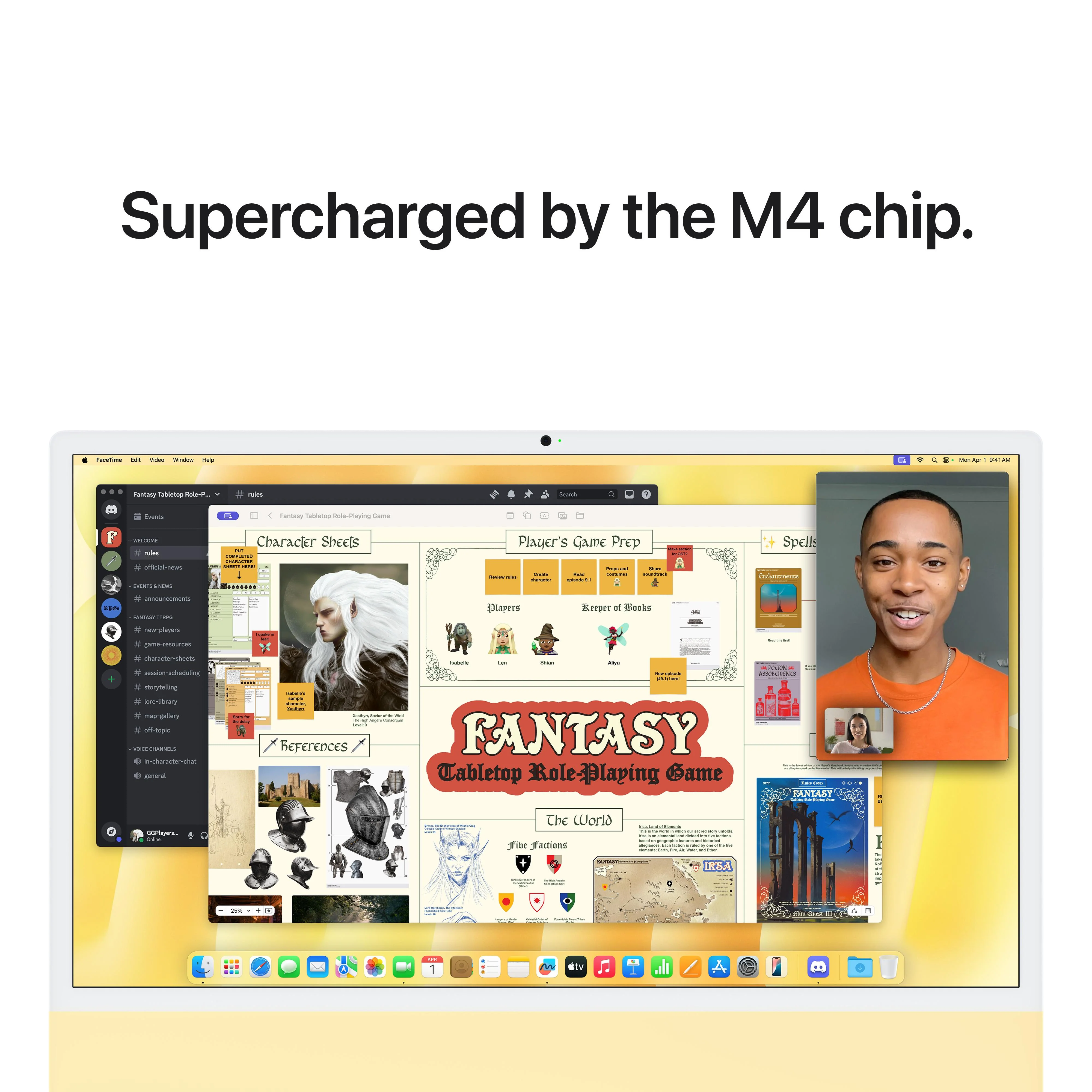 CTO 24-inch iMac met Retina 4,5K‑display: Apple M4-chip met 10‑core CPU en 10‑core GPU, 16 GB, 256 GB, Magic Keyboard met Touch ID - Geel (Azerty FR) - Image 6