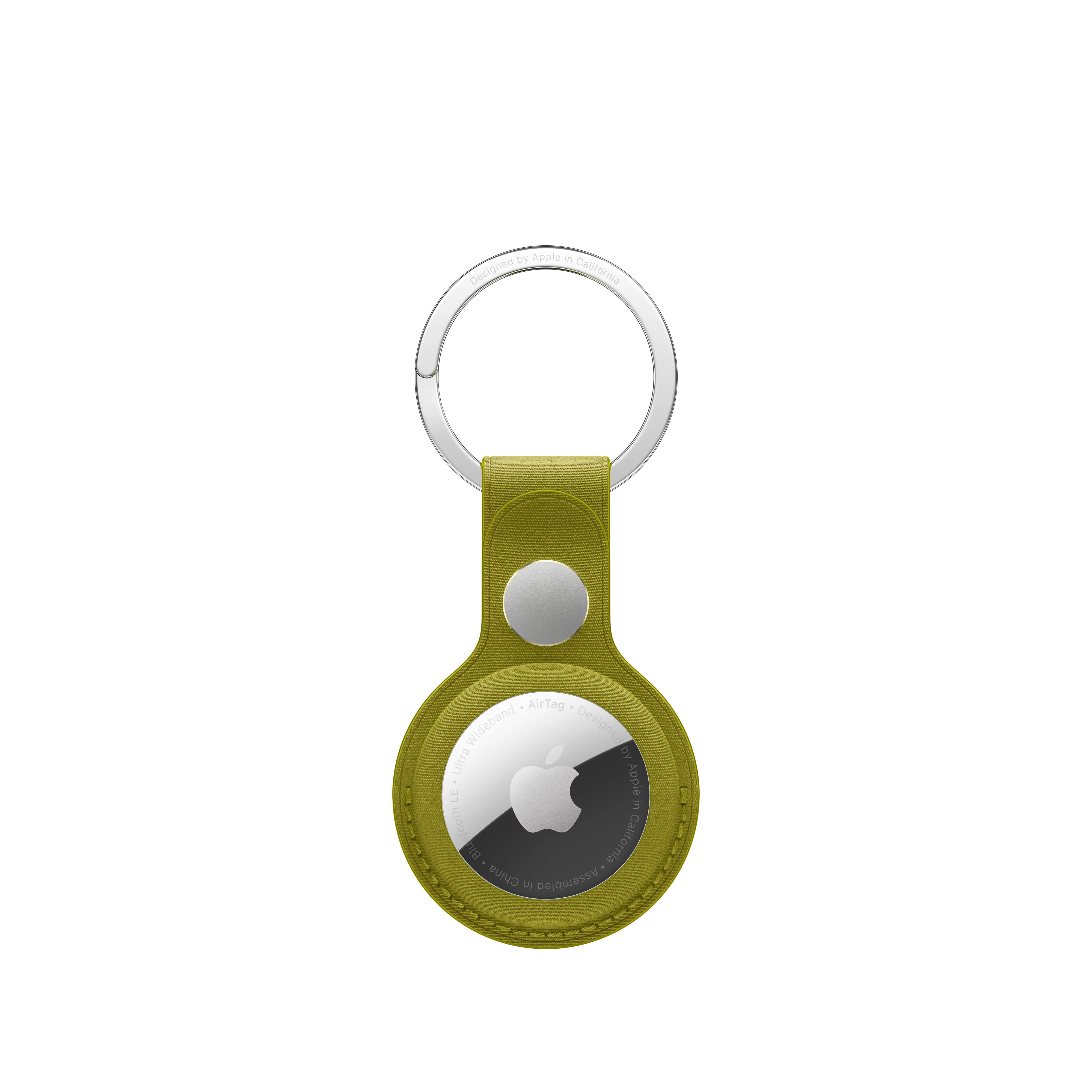 EOL FineWoven AirTag‑sleutelhanger - Chartreuse