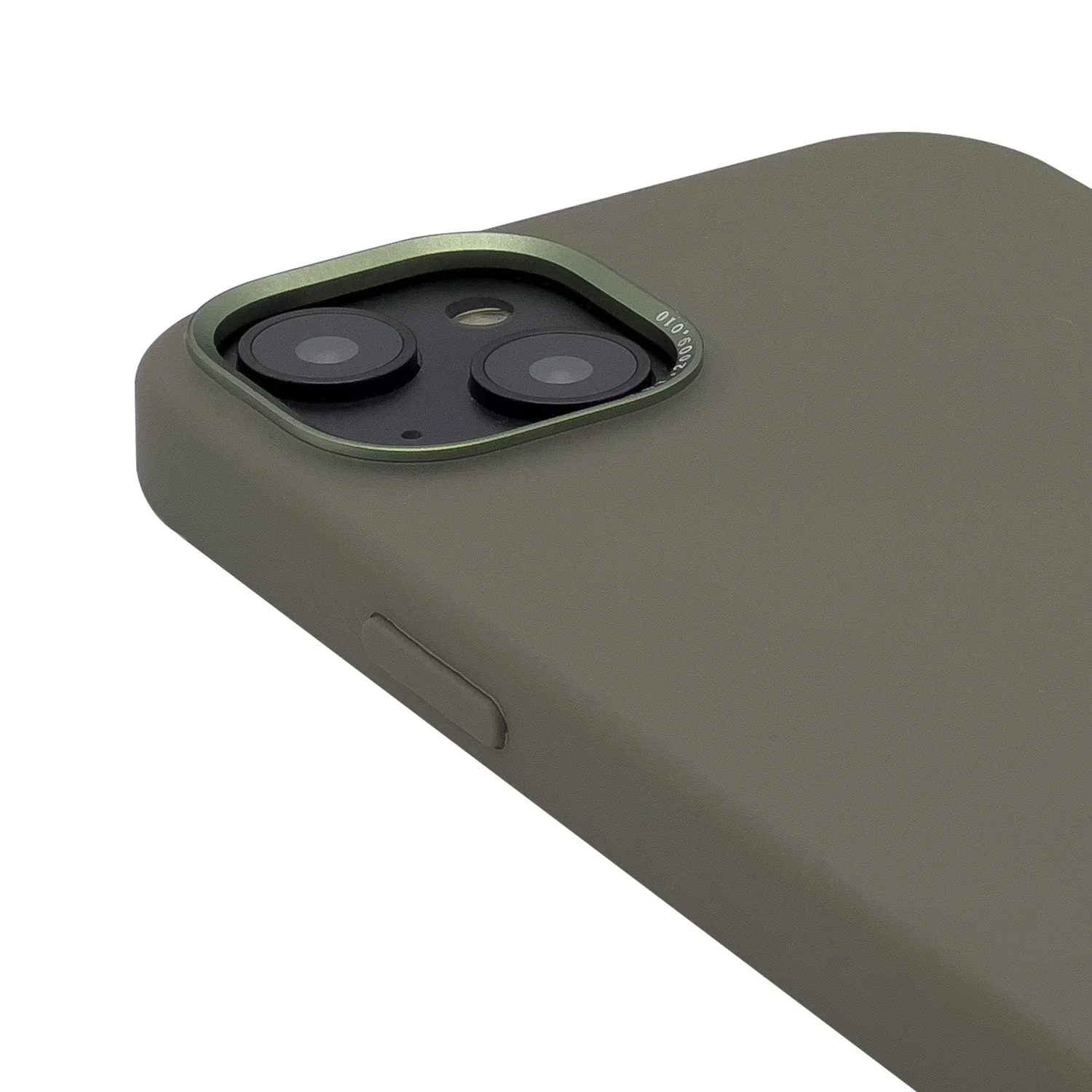 EOL Decoded Antimicrobial Silicone Backcover voor iPhone 14 Plus - Olive - Image 5