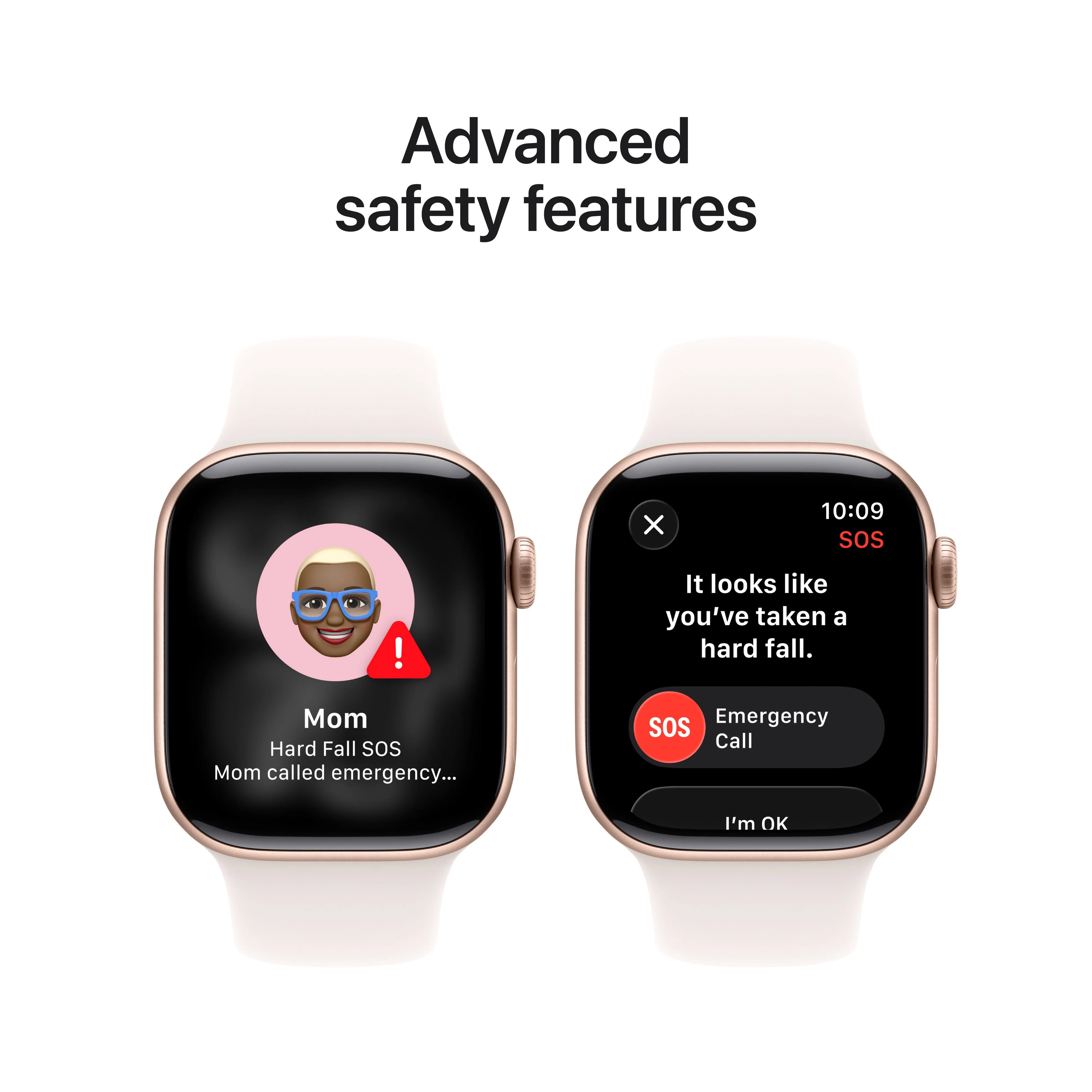 Apple Watch Series 11 (GPS + Cellular) • 42‑mm kast van roségoudkleurig aluminium • Rosé sportbandje - M/L - Image 6