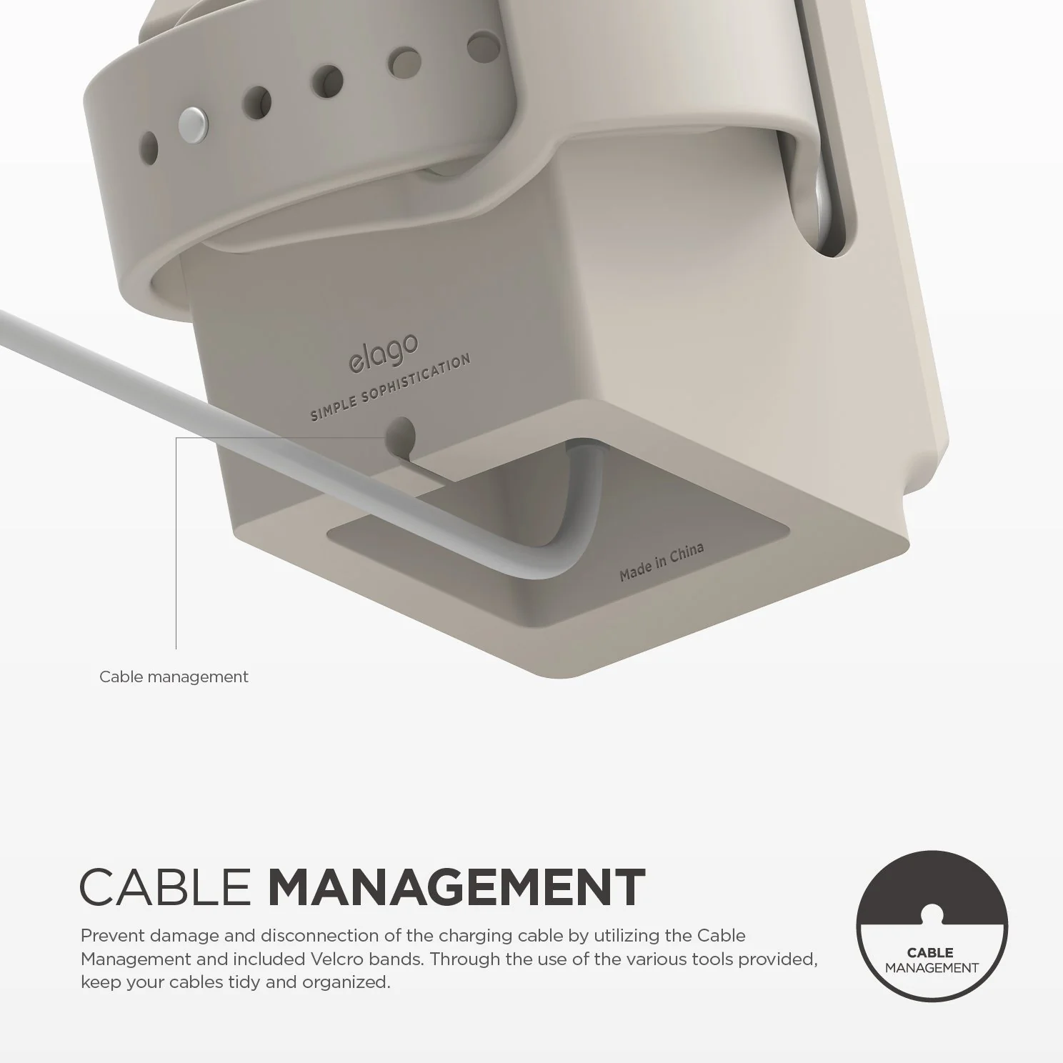 Elago Apple Watch Vintage Stand - Image 3