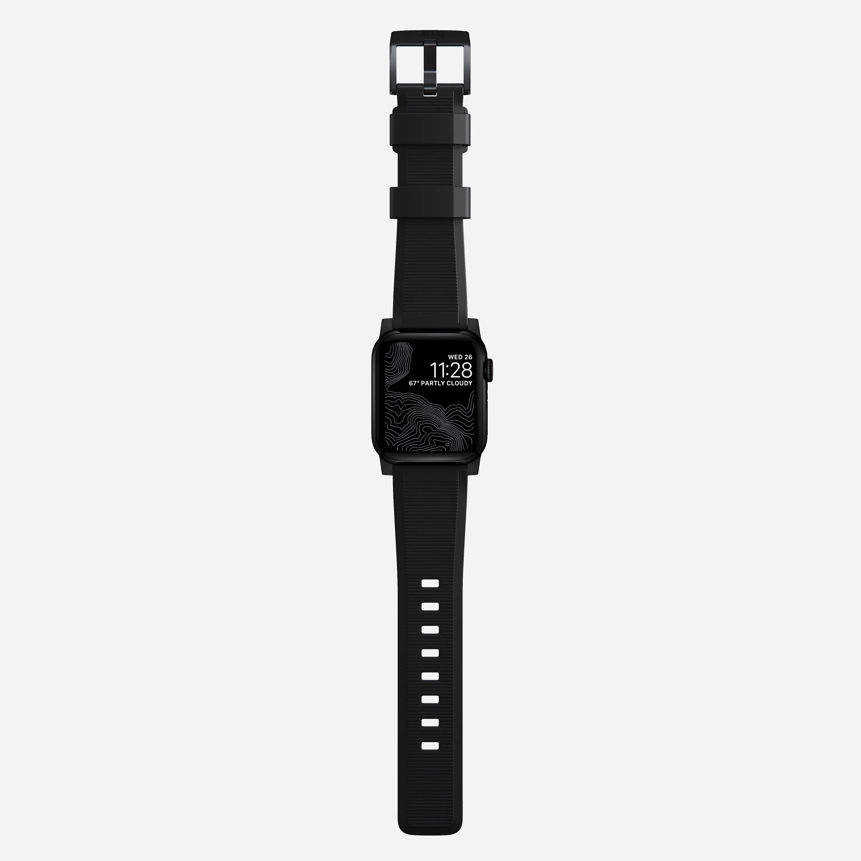 Nomad Bandje - Rugged - 44/45/46/49 mm - Zwart - Image 7