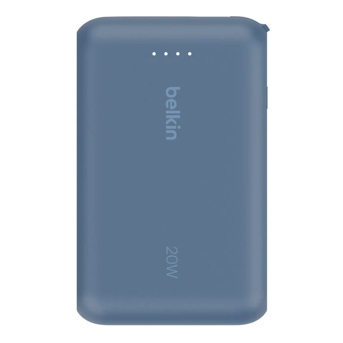 EOL Belkin BoostCharge | 10.000mAh-powerbank met geïntegreerde USB-C-kabel - Blauw - Image 5