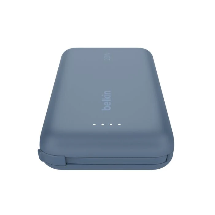 EOL Belkin BoostCharge | 10.000mAh-powerbank met geïntegreerde USB-C-kabel - Blauw - Image 6