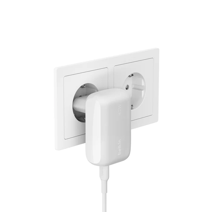 Belkin BoostCharge | 2-poorts USB-C & USB-A Wandlader (42W) - Image 4