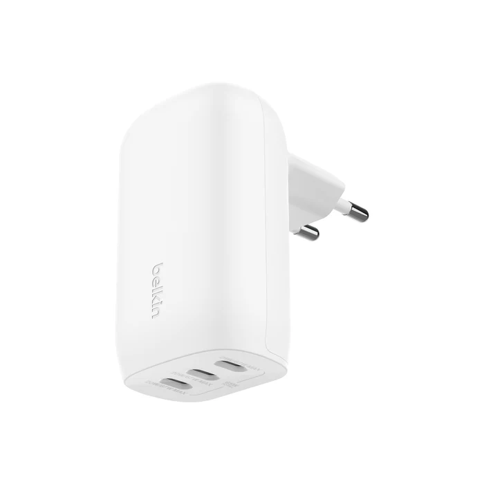 Belkin BoostCharge | 3-poorts USB-C wandlader met PPS (67 W) + USB-C/USB-C-kabel - Wit - Image 4