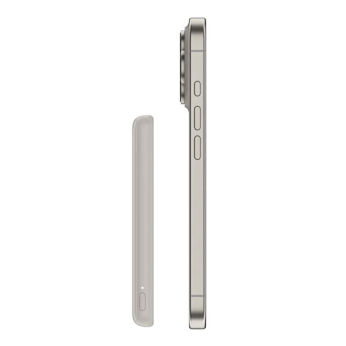 Belkin BoostCharge | Compacte magnetische 5.000mAh-powerbank met magnetische ring (7,5W) - Zandsteen - Image 5