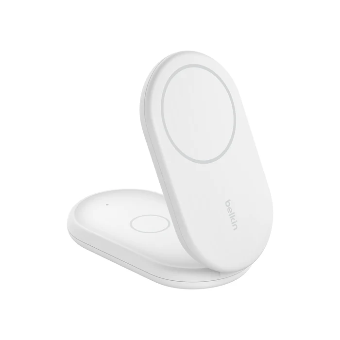 EOL Belkin BoostCharge Pro | 2-in-1 magnetisch draadloos laadstation met Qi2 (15 W) - Wit - Image 5