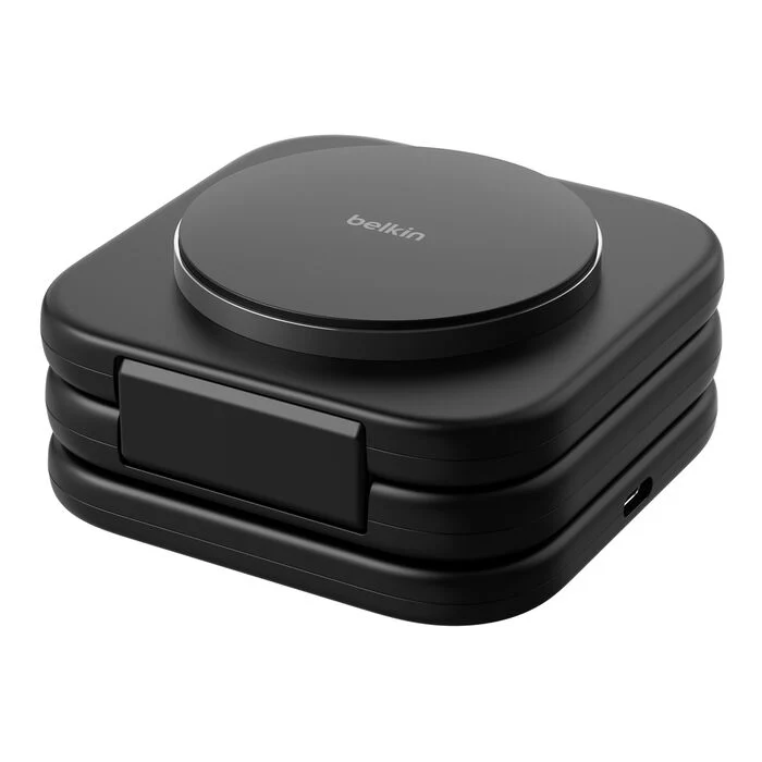 Belkin BoostCharge Pro | 3-in-1 magnetisch draadloos reislaadstation met Qi2 (15 W) - Zwart - Image 5