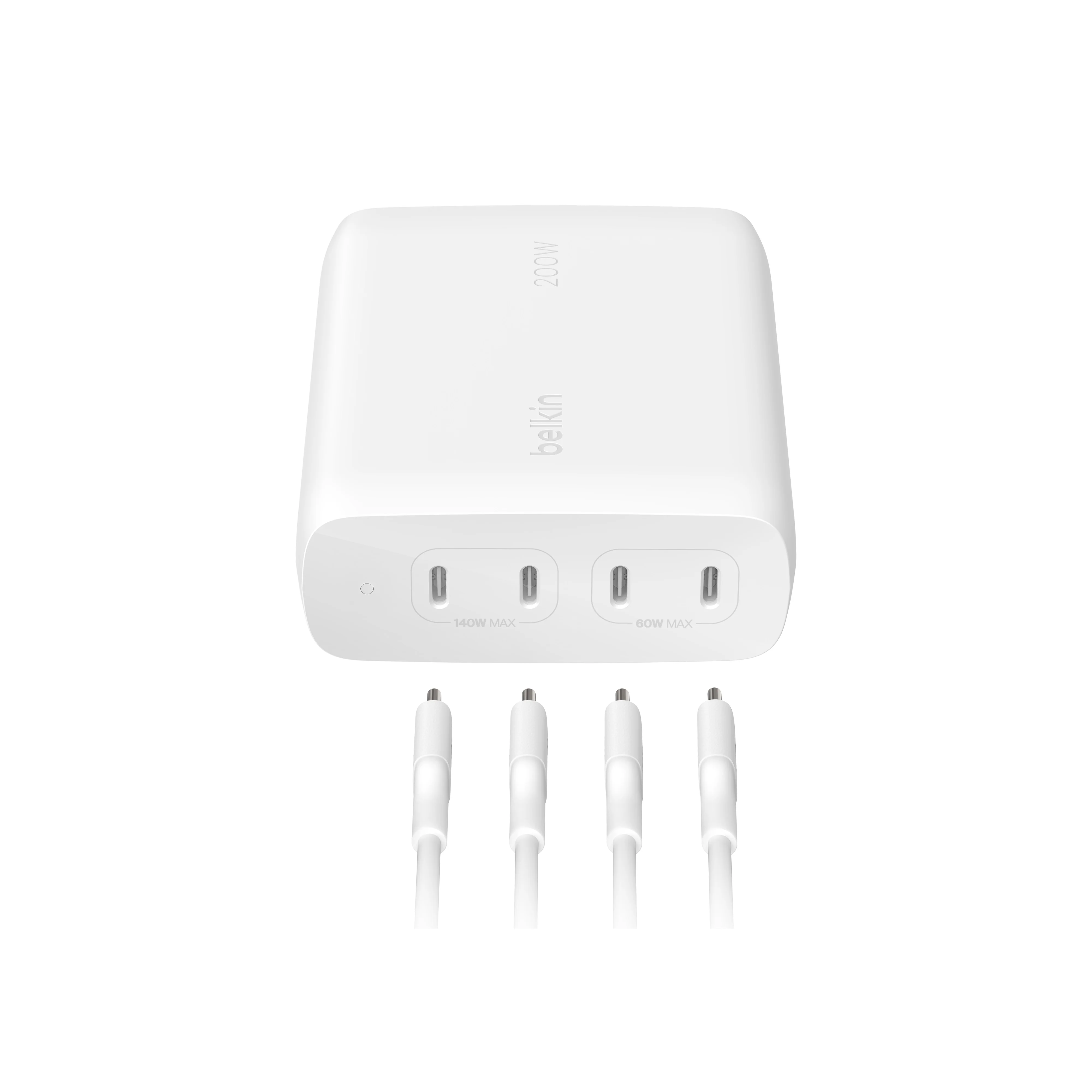 Belkin BoostCharge Pro | 4-poorts USB-C GaN-lader (200 W) - Image 3