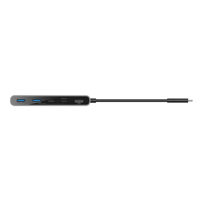 Belkin Connect | 7-in-1 USB-C-hub (USB-C / USB-C PD 3.0 / 2 x USB-A / HDMI 2.0 / SD & microSD card) - Image 5