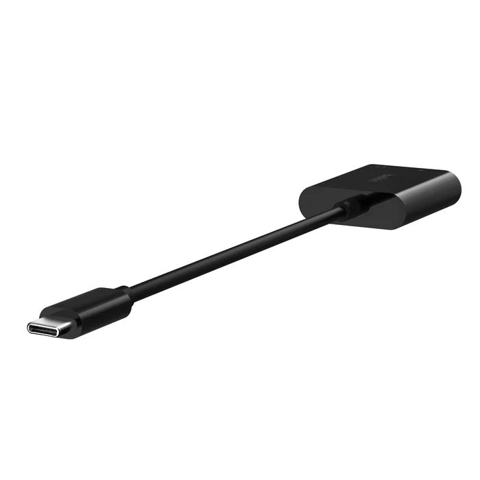 Belkin RockStar | 3,5mm-audio- en USB-C-oplaadadapter - Zwart - Image 3