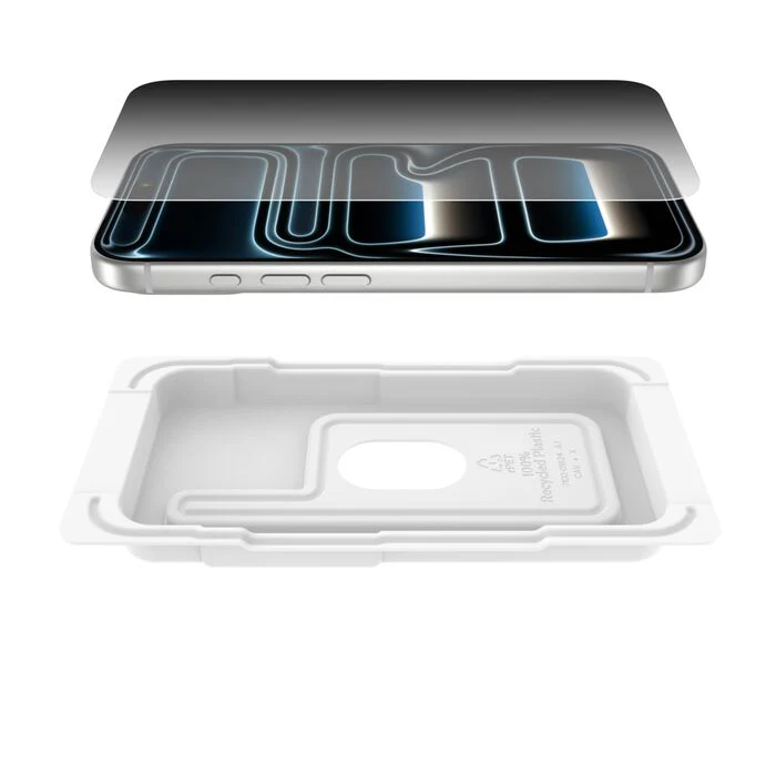 Belkin Screen Protector voor iPhone 17 Pro - Recycled Glass - Privacy (Boxed) - Image 2